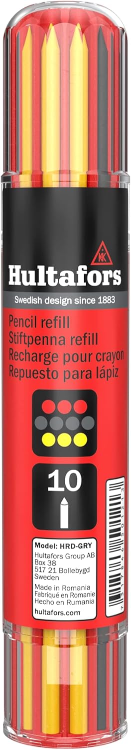 Hultafors Tools 650120U Dry Marker Refills HRD GRY