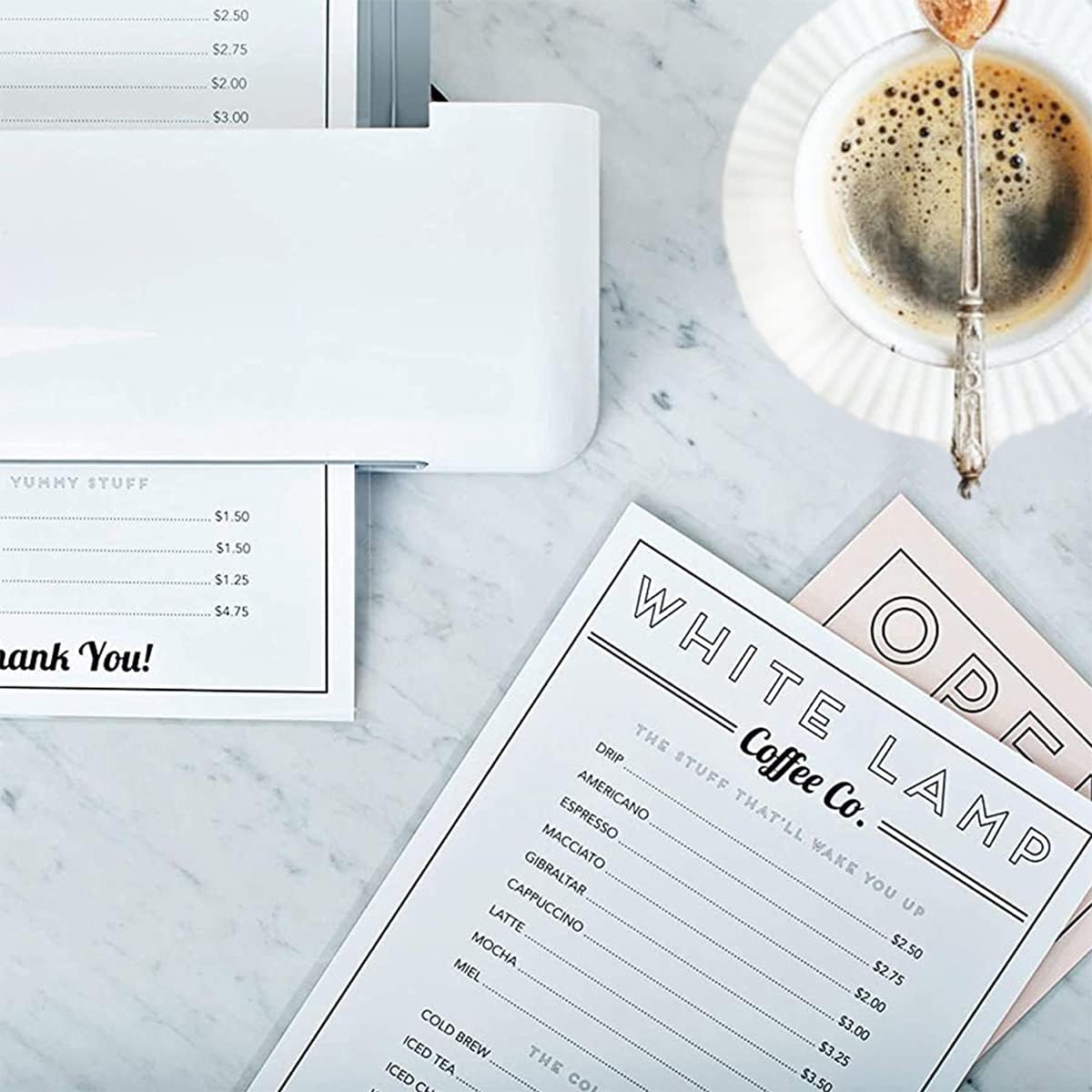 Thermal Laminating Pouches, 8.9 x 11.4-Inches, 5 mil Thick Laminating Sheets (100 Pack)