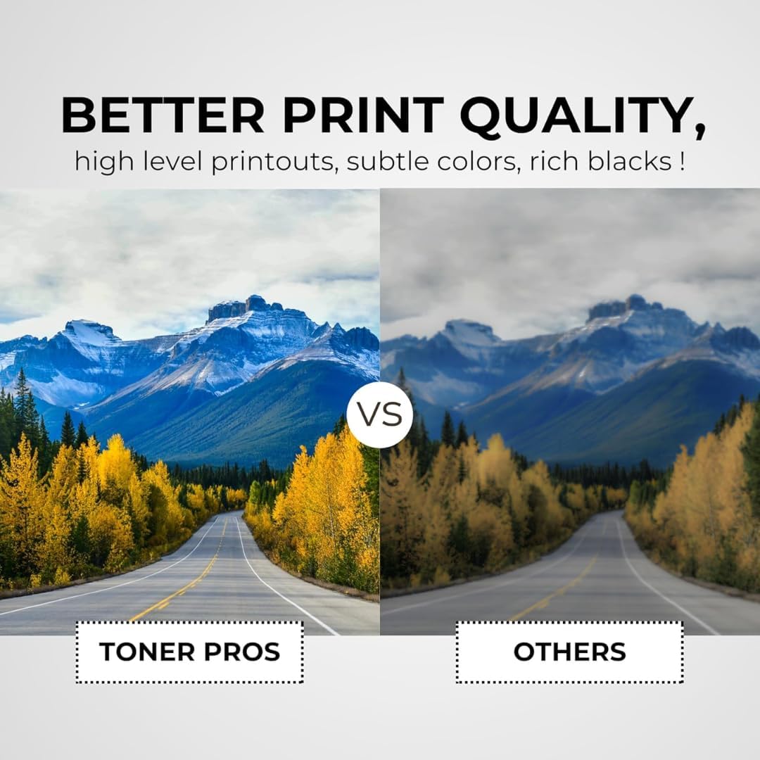 Toner Pros Replacement TK-8517 Toner Cartridge - Compatible for Kyocera TASKalfa 5052ci 5053ci 6052ci 6053ci Color Printers, 4 Color Pack: KCMY - Yield 30,000 Black & 20,000 Colors Pages