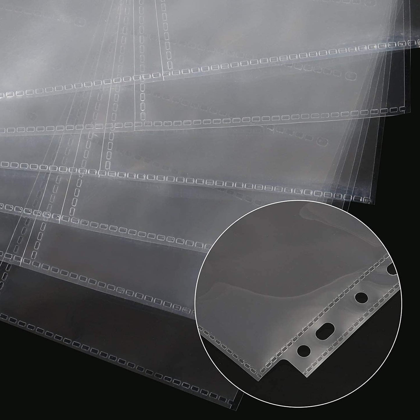 2700 Pockets Trading Card Sleeve Pages,150 Pack Double Side 9-Pocket Trading Card Binder Sleeves Page Protectors Sheet for Standard Size Sport Cards, Baseball Cards, Game Cards for 11 Ring Binder