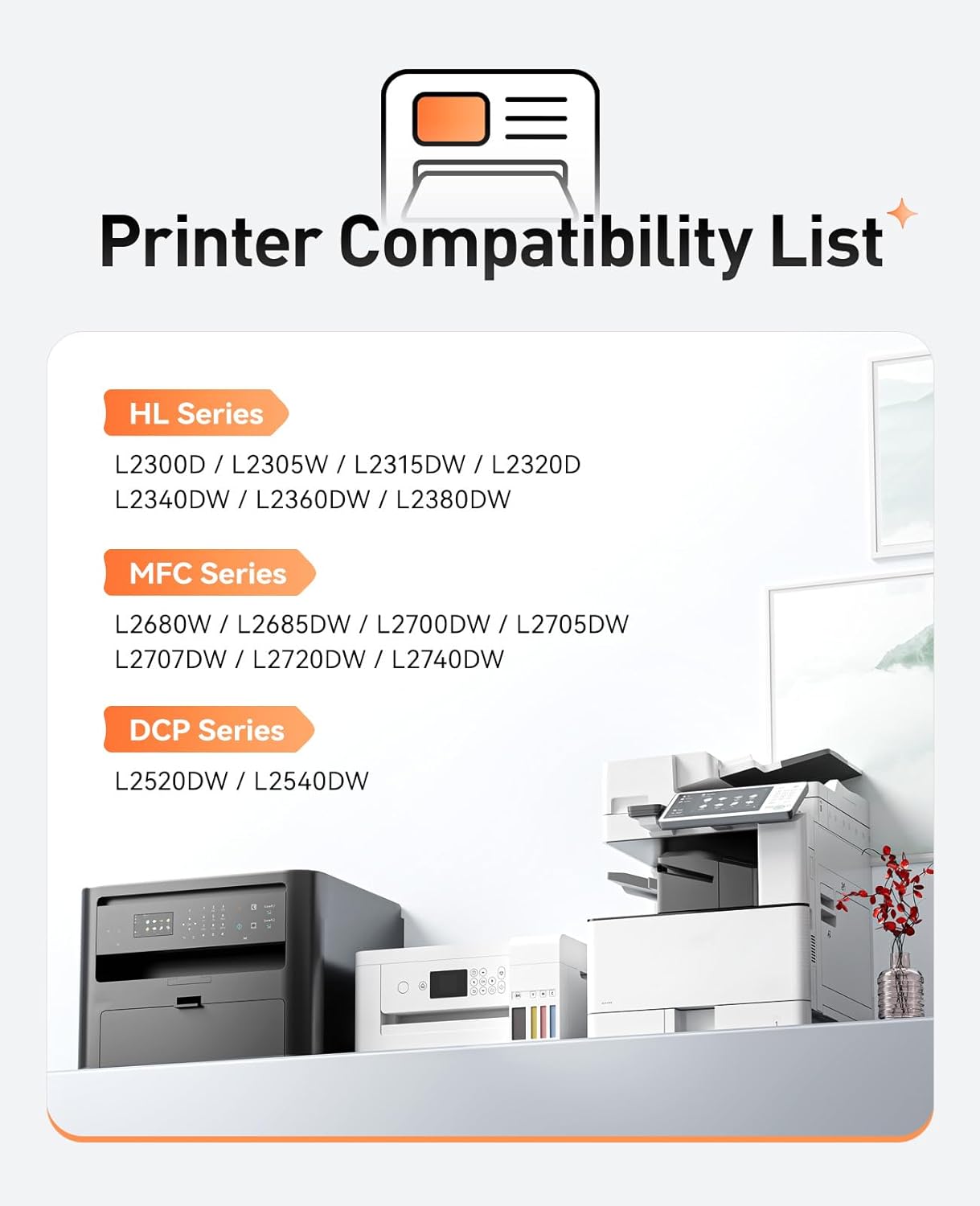 DR630 Drum Unit (Not Toner) Replacement Compatible for Brother DR-630 Imaging Drum HL-L2380DW HL-L2320D HL-L2340DW DCP-L2540DW MFC-L2700DW MFC-L2720DW HL-L2300D HL-L2360DW MFC-L2740DW Printer 2-Pack