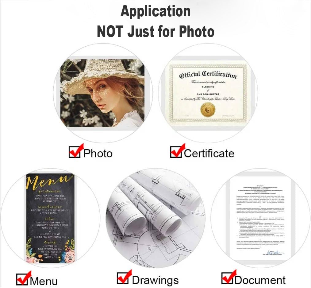 200 Pack Laminating Sheets, Clear 9 x 11.5 Inch Thermal Laminating Pouches for Thermal Laminator, 5 Mil Lamination Sheet Paper, Letter Size, HeatSeal