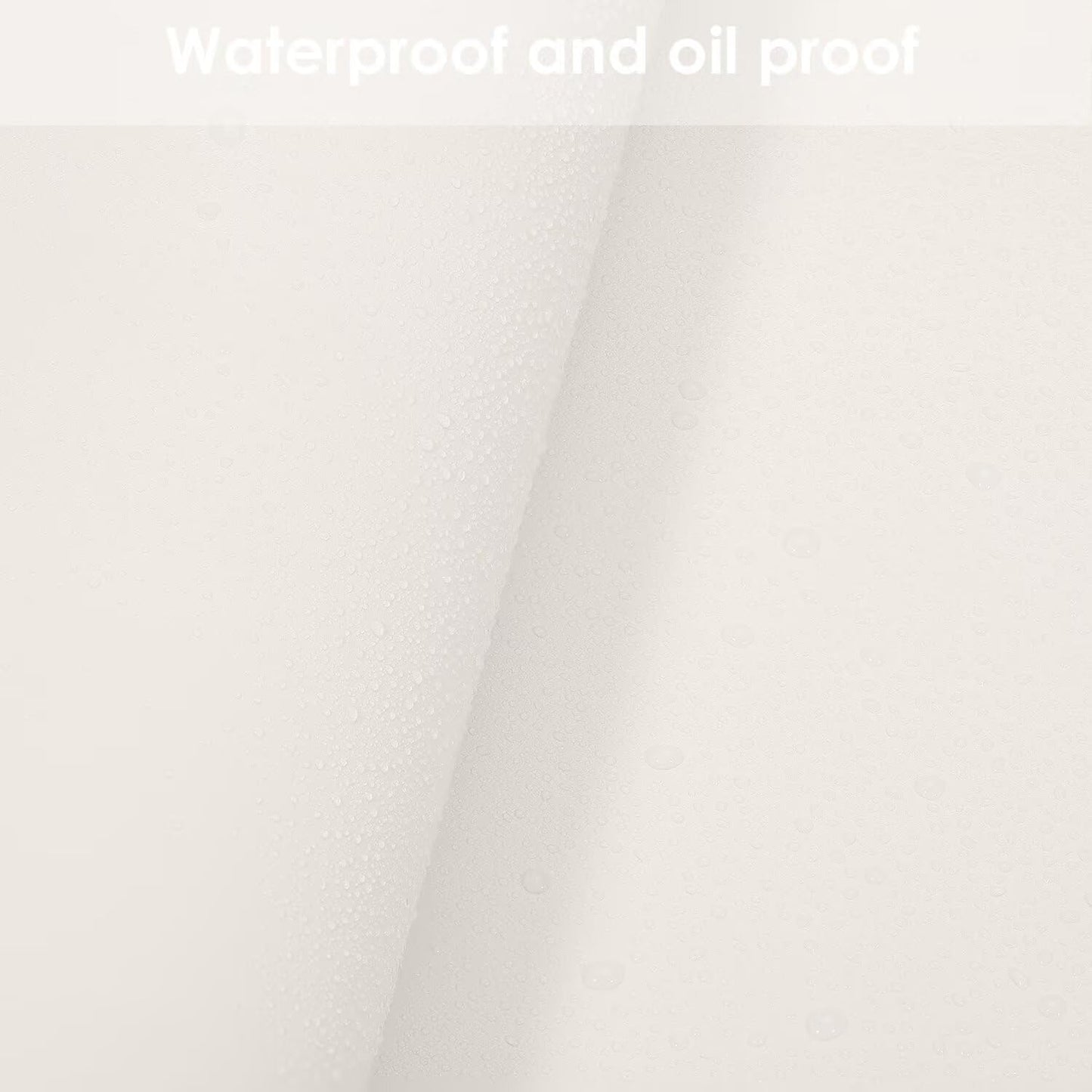 Leather Table Cover,1.8mm Thick,40x60 Inch Table Protector,Table Protector for Dining Room Table,Table Pads for Dining Room Table Rectangular.(White+White,40x60)