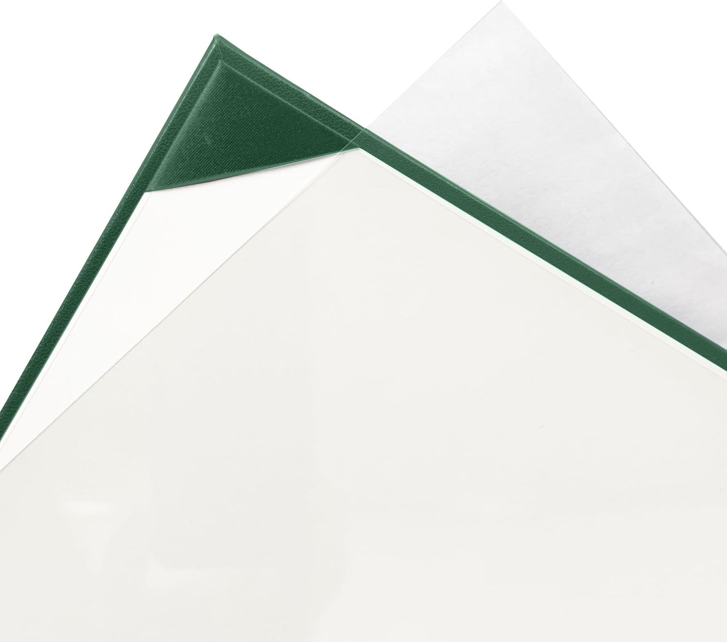 20 PCS Smooth Diploma Certificate Cover 8 1/2" x 11" Forest Green