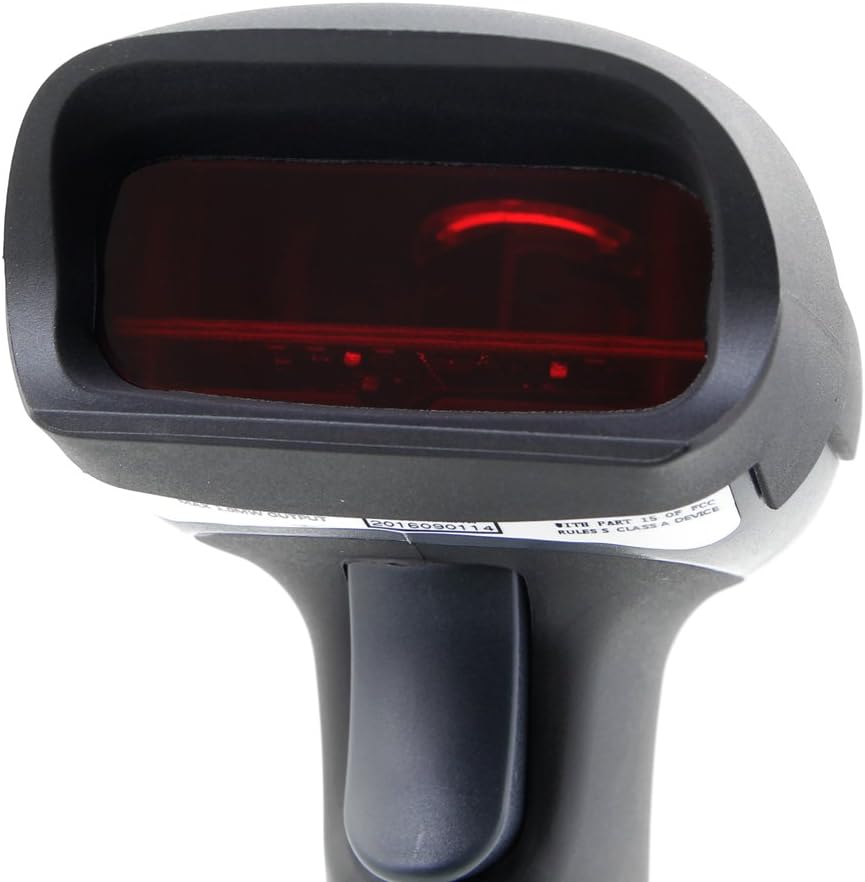 NETUM USB Laser Barcode Scanner, Handheld 1D Wired Bar Code Scanner Scanning UPC EAN Reader Gun Retails for Supermarket, Convenience Store, Warehouse - NT-M1