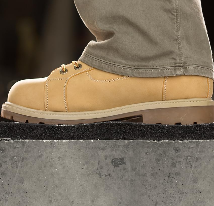 Wearwell 414.1516x2x6BYL Diamond-Plate SpongeCote UltraSoft Mat, 6' Length x 2' Width x 15/16" Thick, Black with Yellow