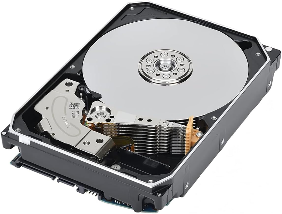 Toshiba X300 PRO 12TB High Workload Performance for Creative Professionals 3.5-Inch Internal Hard Drive – Up to 300 TB/Year Workload Rate CMR SATA 6 GB/s 7200 RPM 512 MB Cache - HDWR51CXZSTB