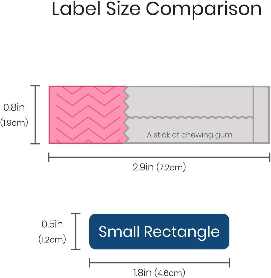 Name Bubbles - Custom Small Rectangle Name Labels for Kids (64 Labels) - Personalized Waterproof Name Stickers for Daycare, Lunch Boxes, Water Bottles, Shoes, School Supplies, & Camp (Neutral Color)