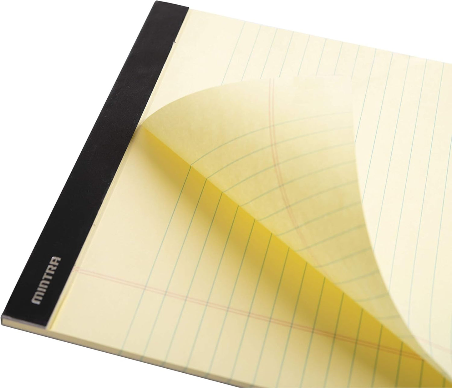 Mintra Office Legal Pads - ((PREMIUM CANARY 6pk, 5in x 8in, NARROW RULED))
