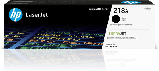HP 218A Black Toner Cartridge | Works with Color Laserjet Pro 3201, MFP 3301 Series | W2180A