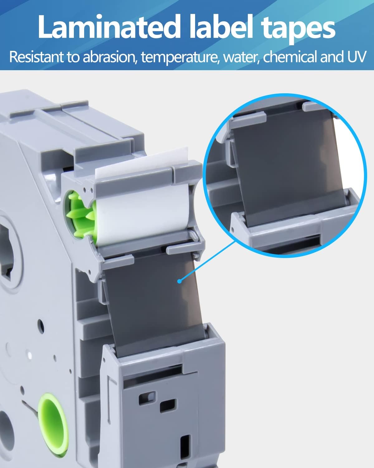 Weemay Compatible 3 Pack TZe-141 Replacement for Brother P-Touch Label Tape 18mm 0.7 Black on Clear 3/4 TZe TZ Tape TZ-141 TZ141 TZe141 for PT-D400AD PT-D610BT PT-D600 PT-D410 Printer, 0.7" x 26.2'