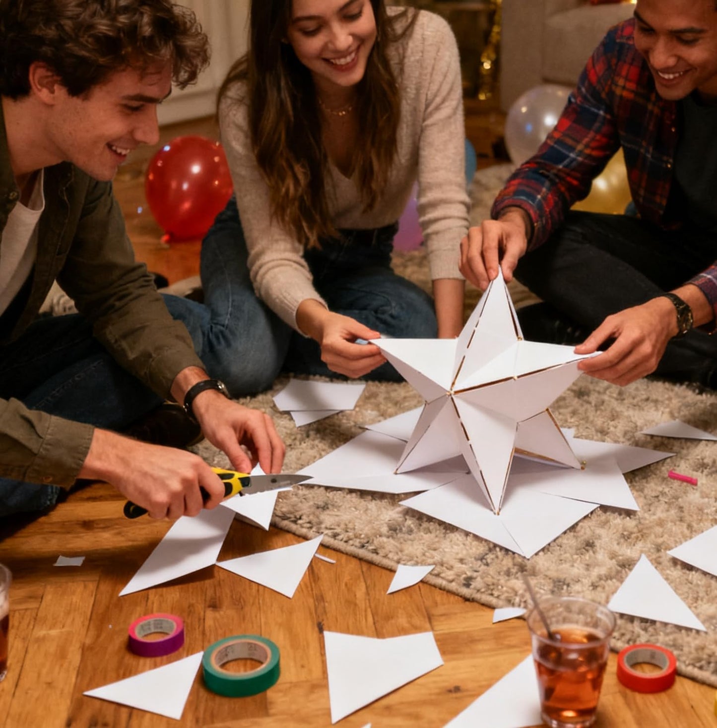 30 Pack A3 White Poster Board, 300 GSM, 16.5 x 11.7 Inches, DIY Projects, Presentations, School Projects, Event Ecorations, Not for Printer