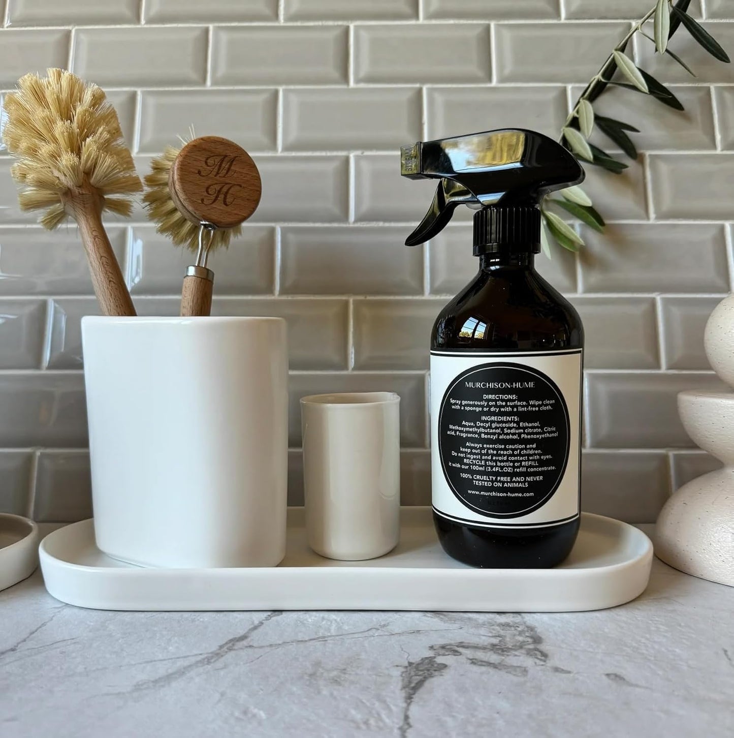 Murchison-Hume All-Purpose Cleaner – Natural, Non-Toxic, Safe on All Surfaces – Plant-Based Multi-Surface Spray for Kitchen, Bathroom & Home – Original Fig