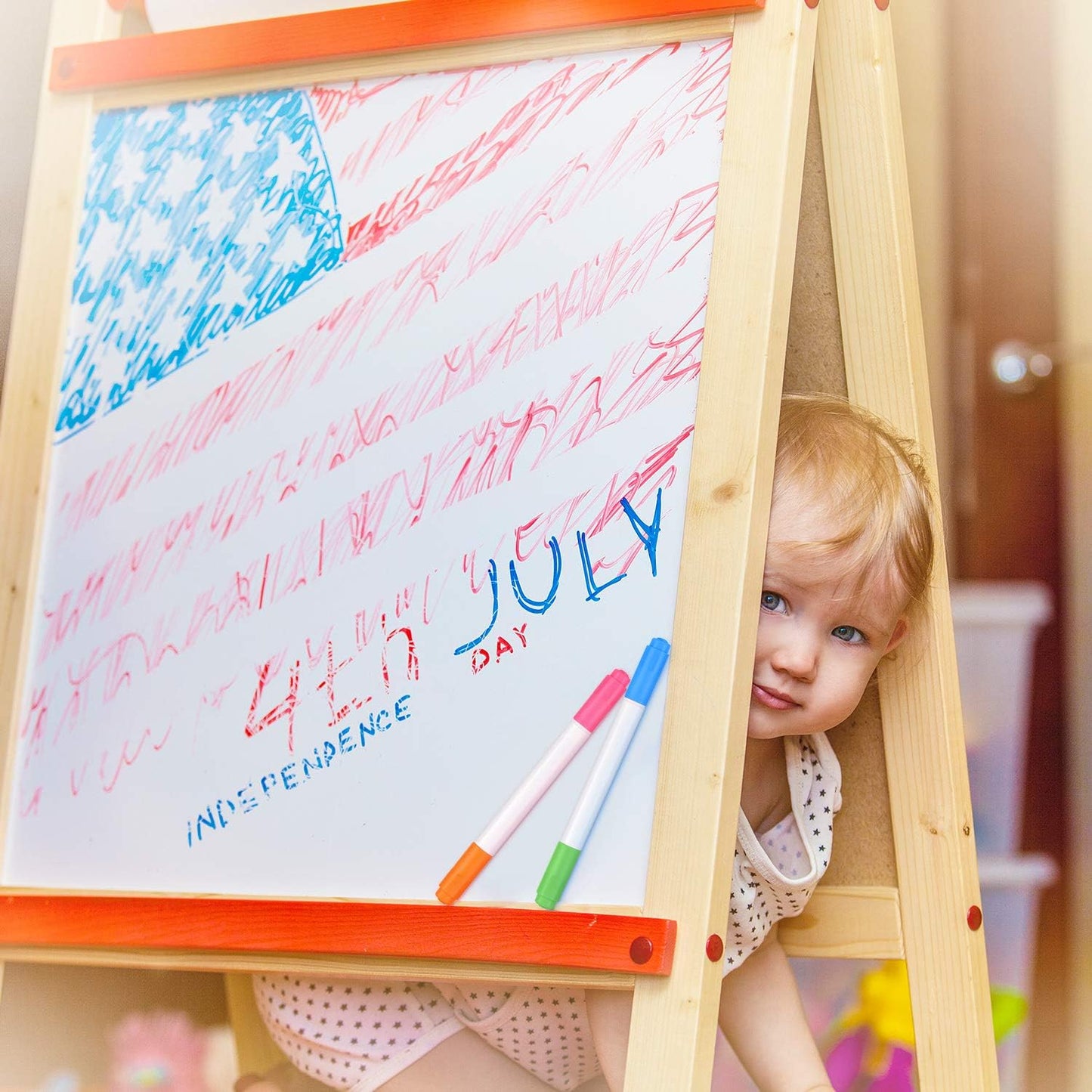 Outus 24 Pieces Neon Markers for Light up LED Board Dual Sided Neon Pens Christmas Stocking Stuffers Colorful Marker Pens Art Supplies for Create Doodle Write Draw Art Crafts