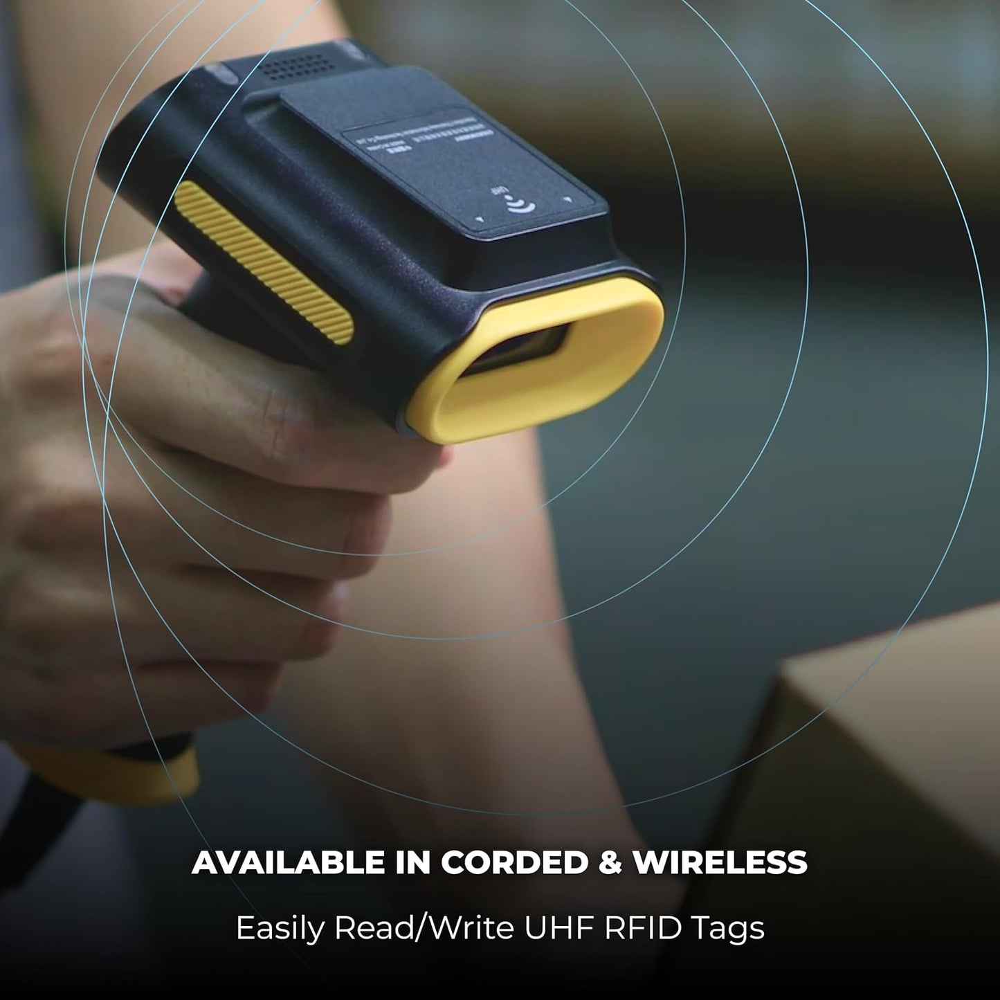 Chainway SR160 All-Purpose RFID Tag Scanner and 2D/1D/QR Barcode Reader, UHF Reader/Writer, Three Modes: UHF RFID, Barcode, Hybrid (Build Your Own: USB or Wireless Bluetooth)