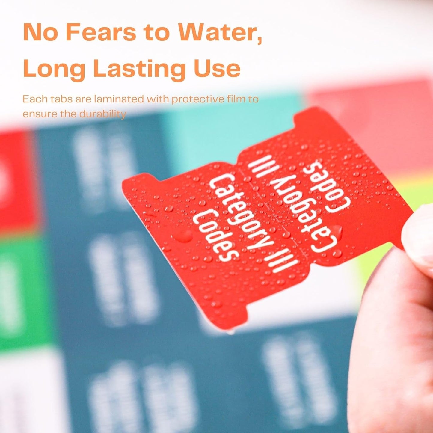 Index Tabs for CPT 2025 Professional Edition, Laminated and Color Coded CPT 2025 Code Book Tabs with Easy Installation and Aesthetic Design.