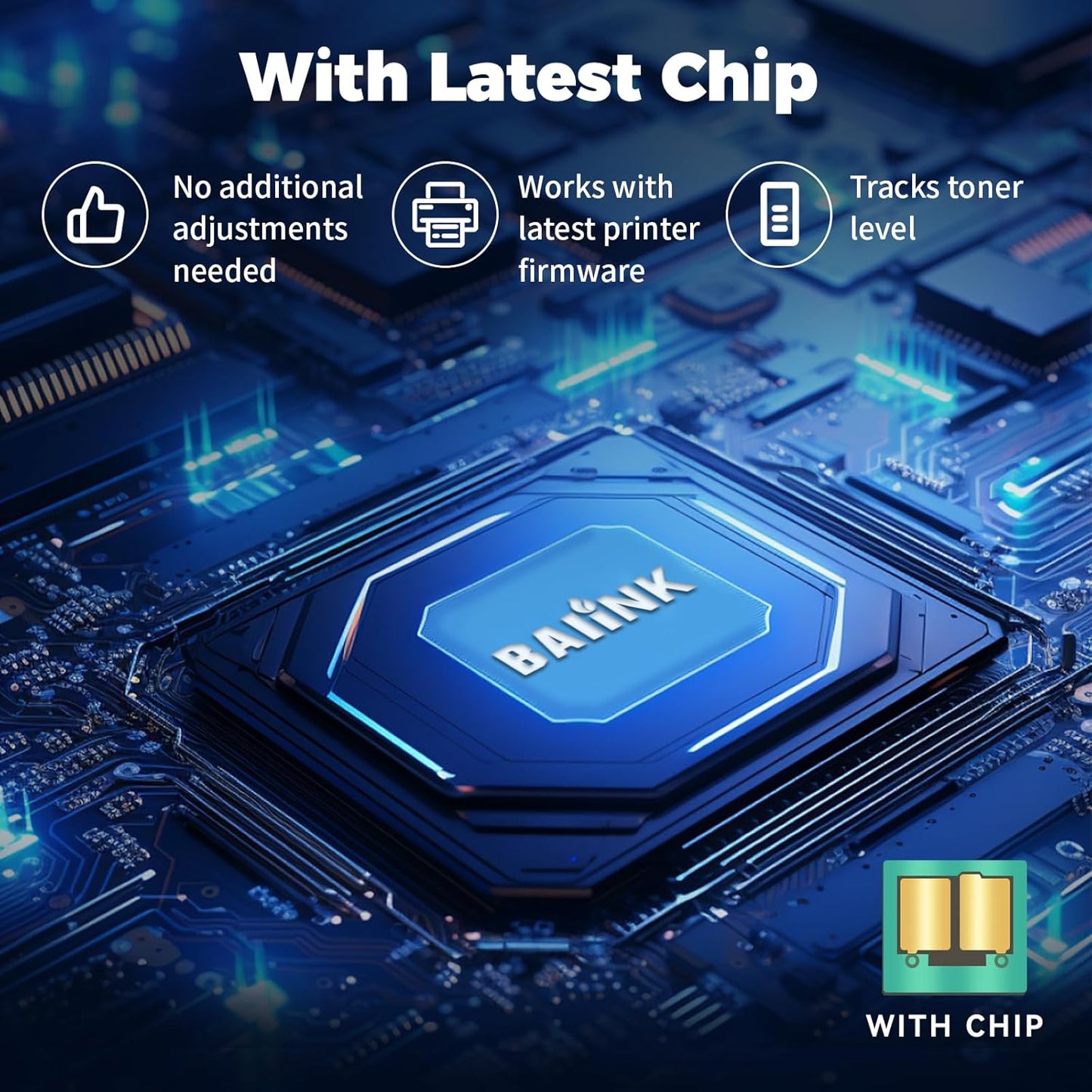 218A Toner Cartridge 2 Black (with Chip) Replacement for HP 218A 218X Compatible for Color Pro 3201dw MFP 3301fdw 3301sdw 3301cdw 3201 3301 Printer W2181A W2182A W2183A (2 Black)