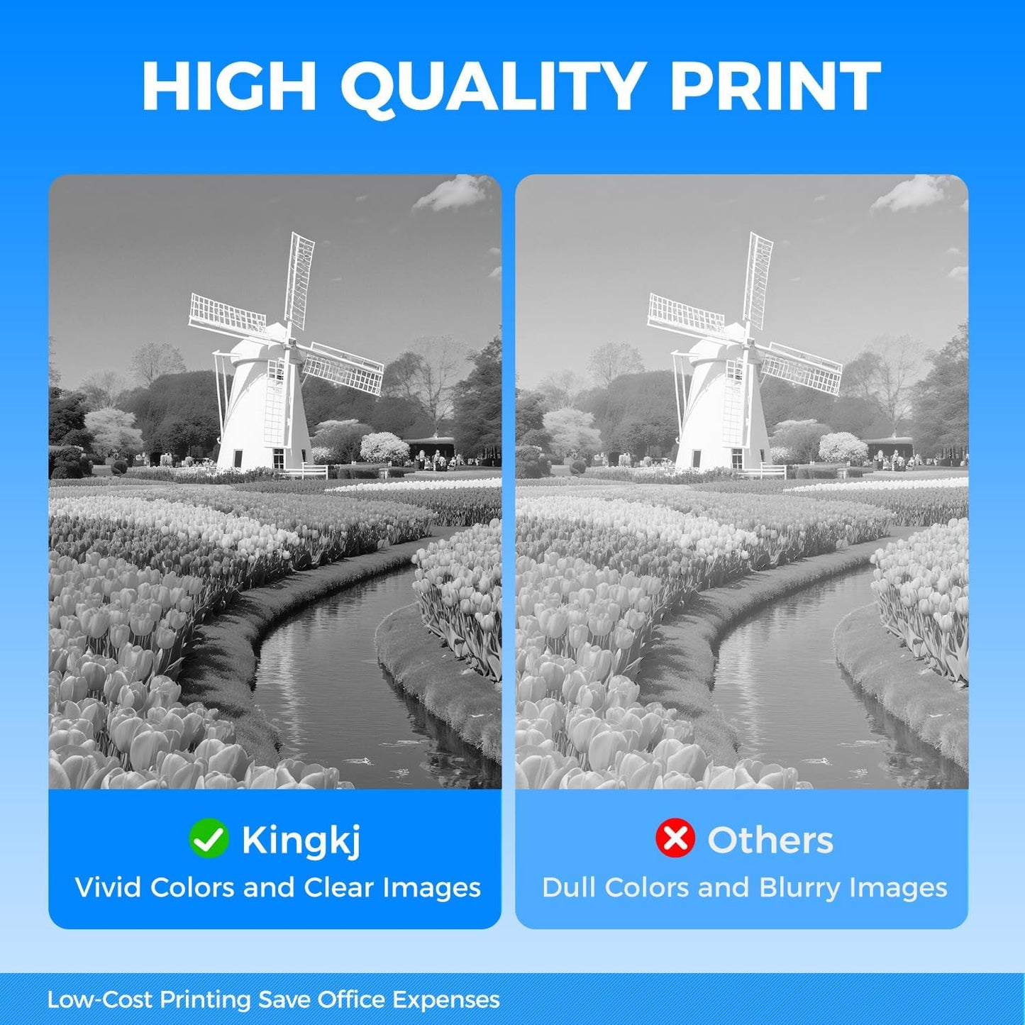 KingKJ B2375 High Yield Black Toner Cartridge 1-Pack Replacement for Dell C7D6F NWYPG C7D6 8PTH4 593-BBBI 593-BBBJ Toner Compatible for Dell B2375 B2375dnf B2375dfw Laser Printer Ink All-in-One Copier