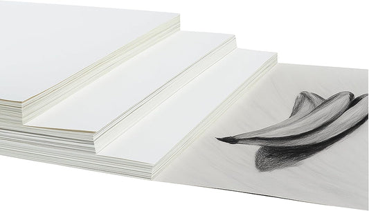 Century Lemon™ 22" x 28" White Poster Board, 25 Sheets Superb Multipurpose Bulk Poster Board for School, Office, and Craft Projects, 256-83-001