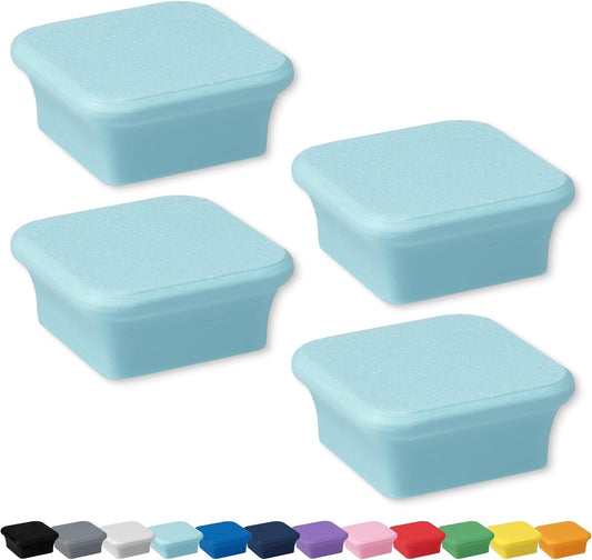 Glassboard Studio MiniBar Magnet - Strong Neodymium Rare Earth Magnets for Fridge, Whiteboard, Locker & Magnetic Glassboards - Ideal for Crafting & Office Use - Strong Fridge Magnets (Ice Blue, 2)
