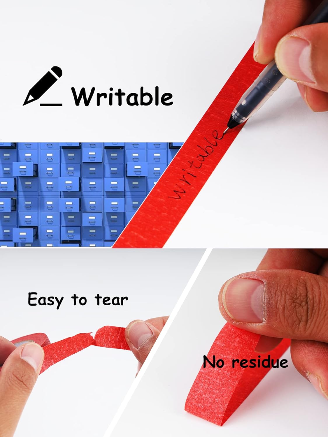 Lichamp Colored Tape, 12 Rolls Colorful Masking Tape Painters Color Craft Tapes for Labeling Classroom, 0.6 inch x 15 Yards (45 Feet) Per Roll (Total 180 Yard, 540 Feet)