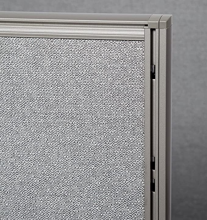 GOF Single Office Partition, Large Fabric Room Divider Panel, Custom Built Workstation (30" w x 48" h) 2.5ft x4ft