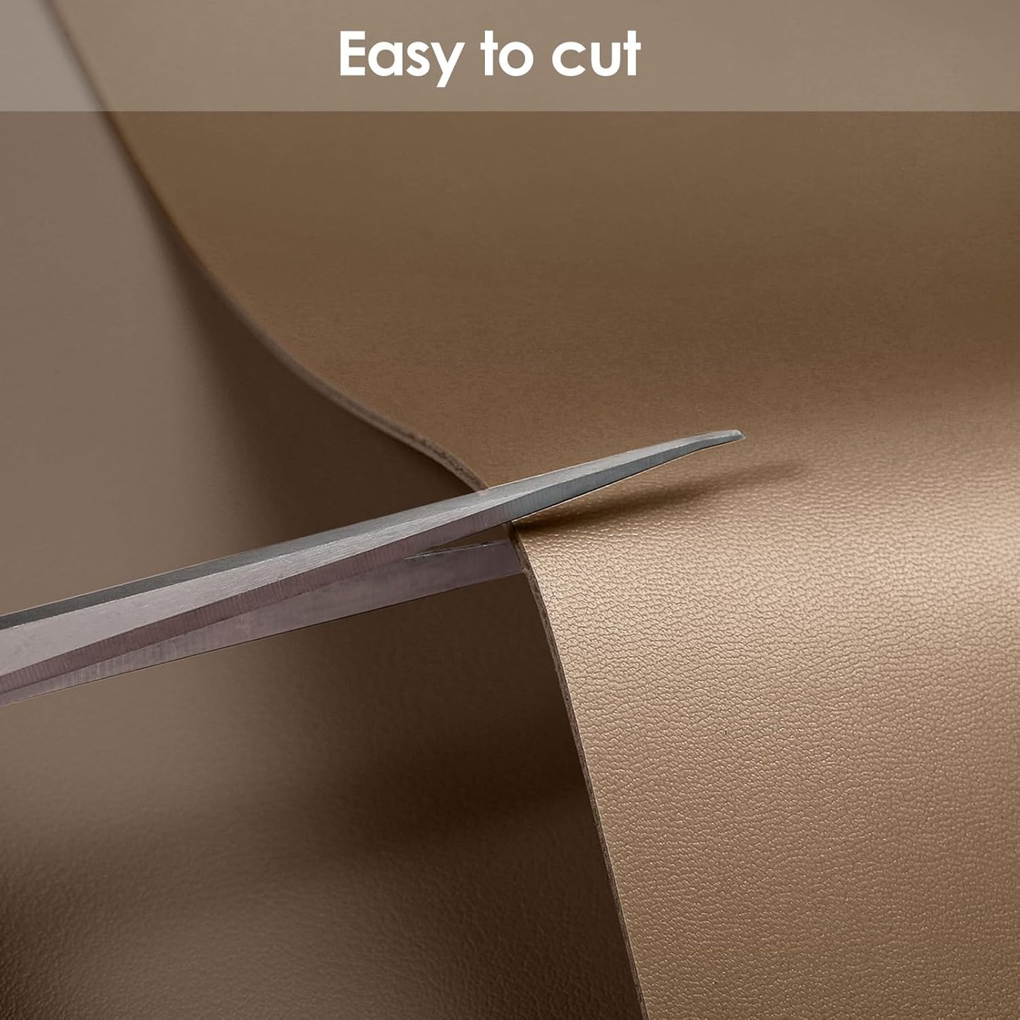 Leather Desk Mat,1.8mm Thick,15.75x23.6 Inch Desk Cover,Nightstand Cover,Night Stand Cover for Top,Night Stand Cover,Side Table Cover,Night Stand Mat(Mud Color+Champagne Gold,15.75x23.6)