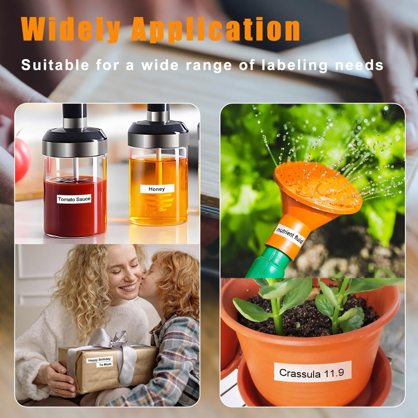 18x Compatible with Brother Label Maker Tape 12mm 1/2 Inch Laminated White TZe TZ TZe-231 P Touch Label Tape Compatible with Brother PT-D210 PT-D220 PT-D200 PT-H110 PT-2040 D610BT Tape Refill