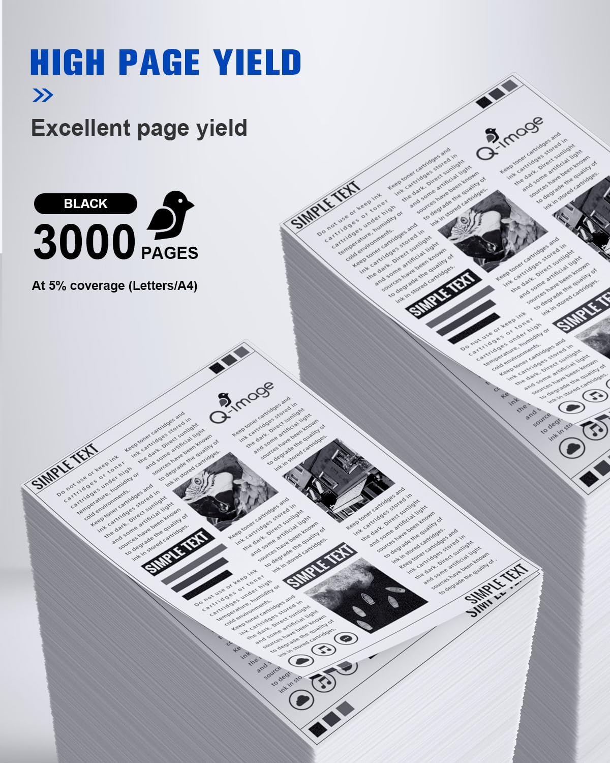 TN830XL Black Toner Cartridges Compatible for Brother TN-830XL TN 830 Toner Cartridges Work for Brother HL-L2460DW DCP-L2640DW HL-L2405W HL-L2420DW HL-L2465DW MFC-L2820DW Printer | Black - 2 Pack