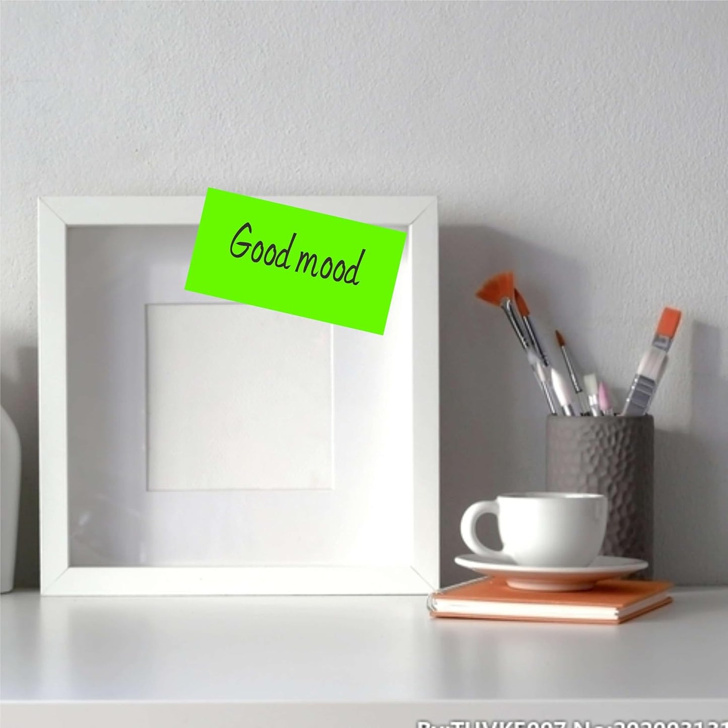 PARLAIM 3 X 5 Inch Rectangle Adhesive Color Coding Stickers,Square Inventory Stickers -250 Per Dispenser Box (Fluorescent Green)