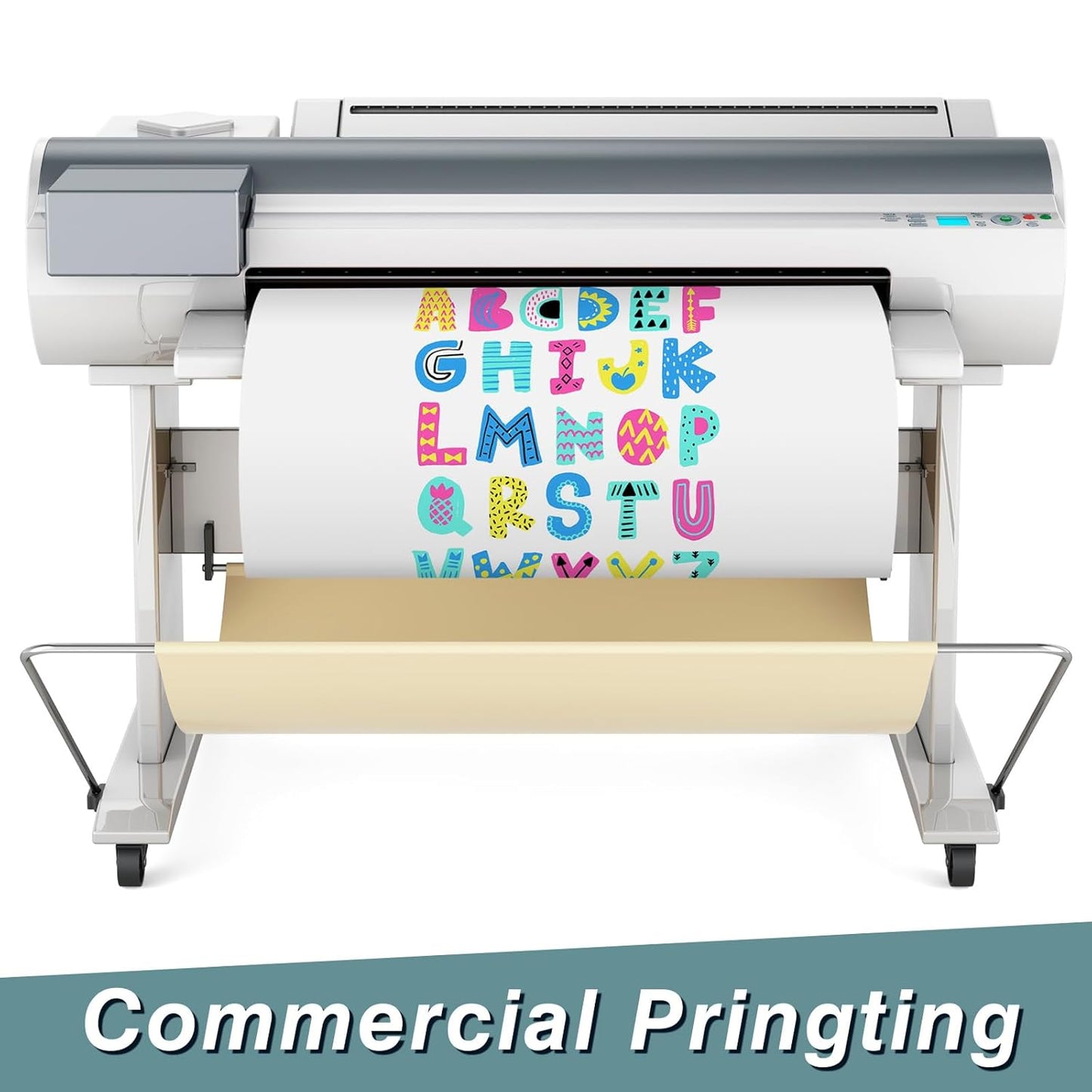 Amylove Blank White Surface Magnet Sheets 24 Inch x 40 Feet, 25 Mil Magnetic Roll Printable Flexible Vinyl Blank Magnetic Sign Sheet Safe for Vehicles DIY Craft Project