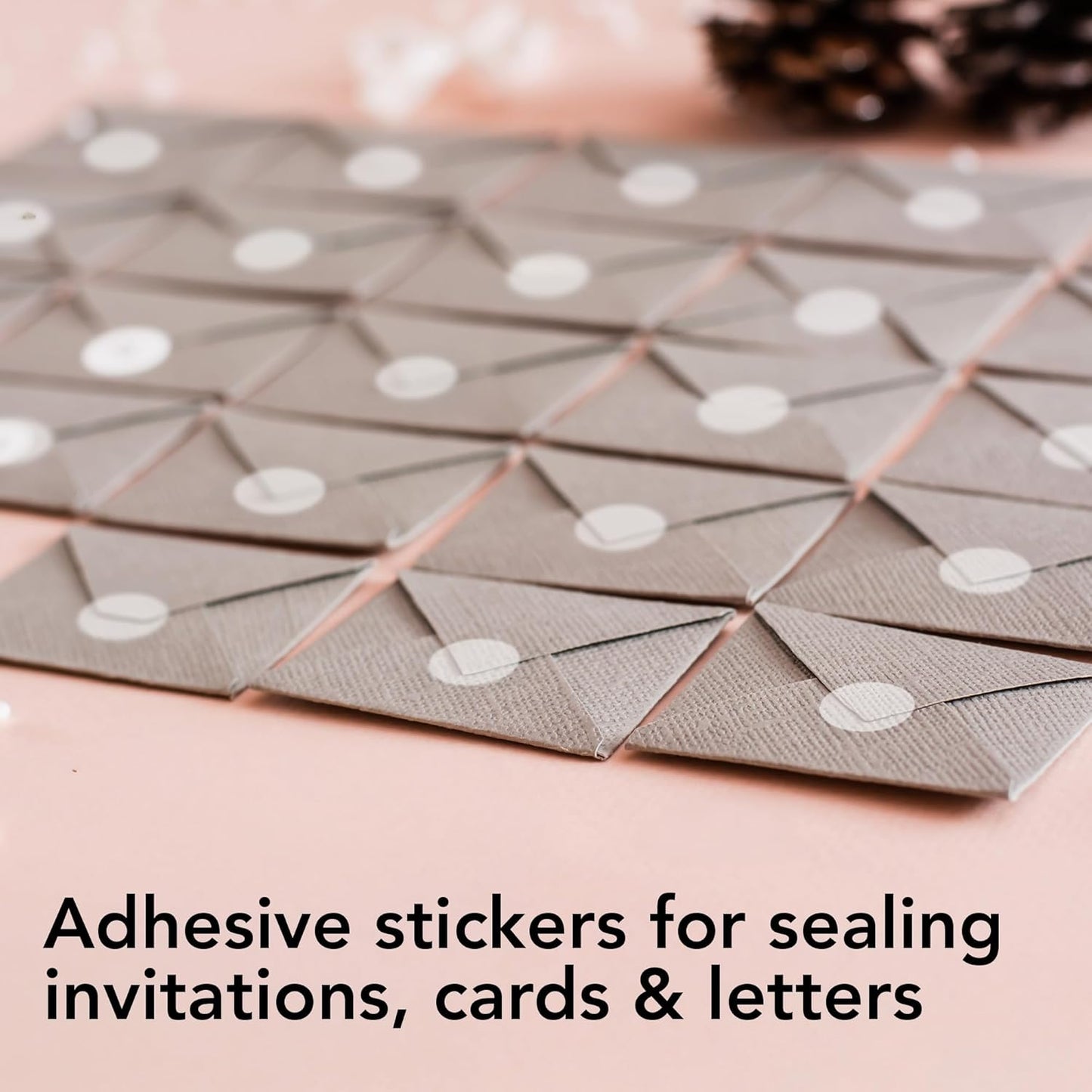 Perco Clear 1/2-Inch Round Circle Dot Sticker Labels with Easy Peel Perforation - 3,000 Labels per Roll - Strong Adhesion, Vibrant Colors for Organizing, Crafting & More - Made in USA