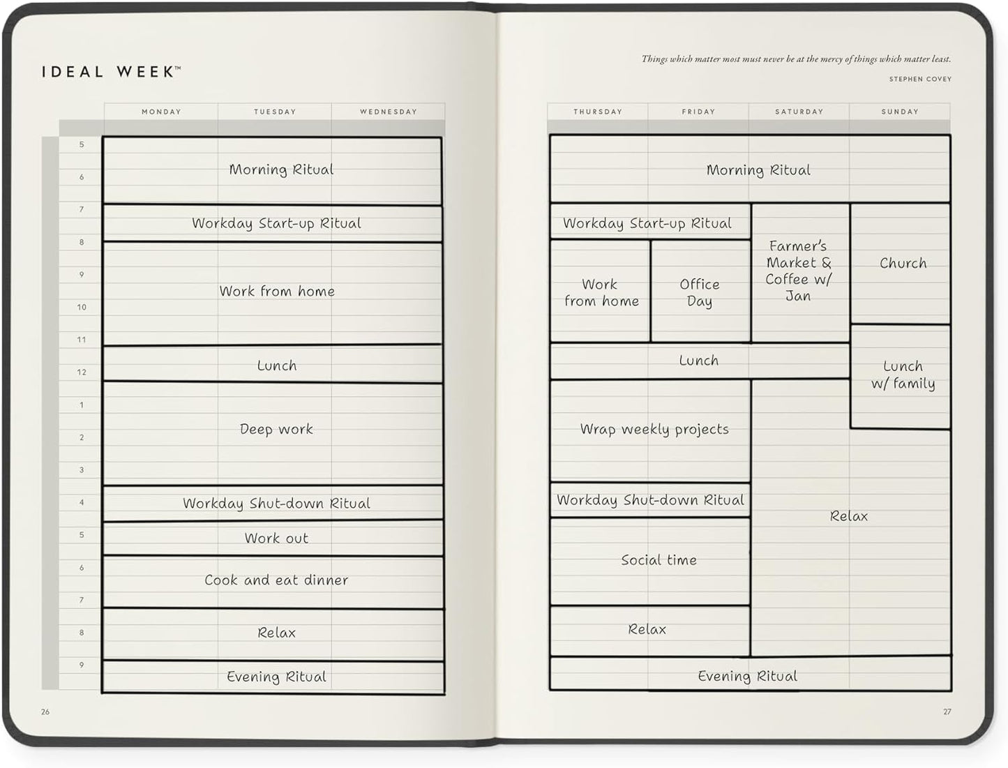 Full Focus Gray Linen Planner by Michael Hyatt - The #1 Daily Planner to Increase Focus, Eliminate Overwhelm, and Achieve Your Biggest Goals - Hardcover