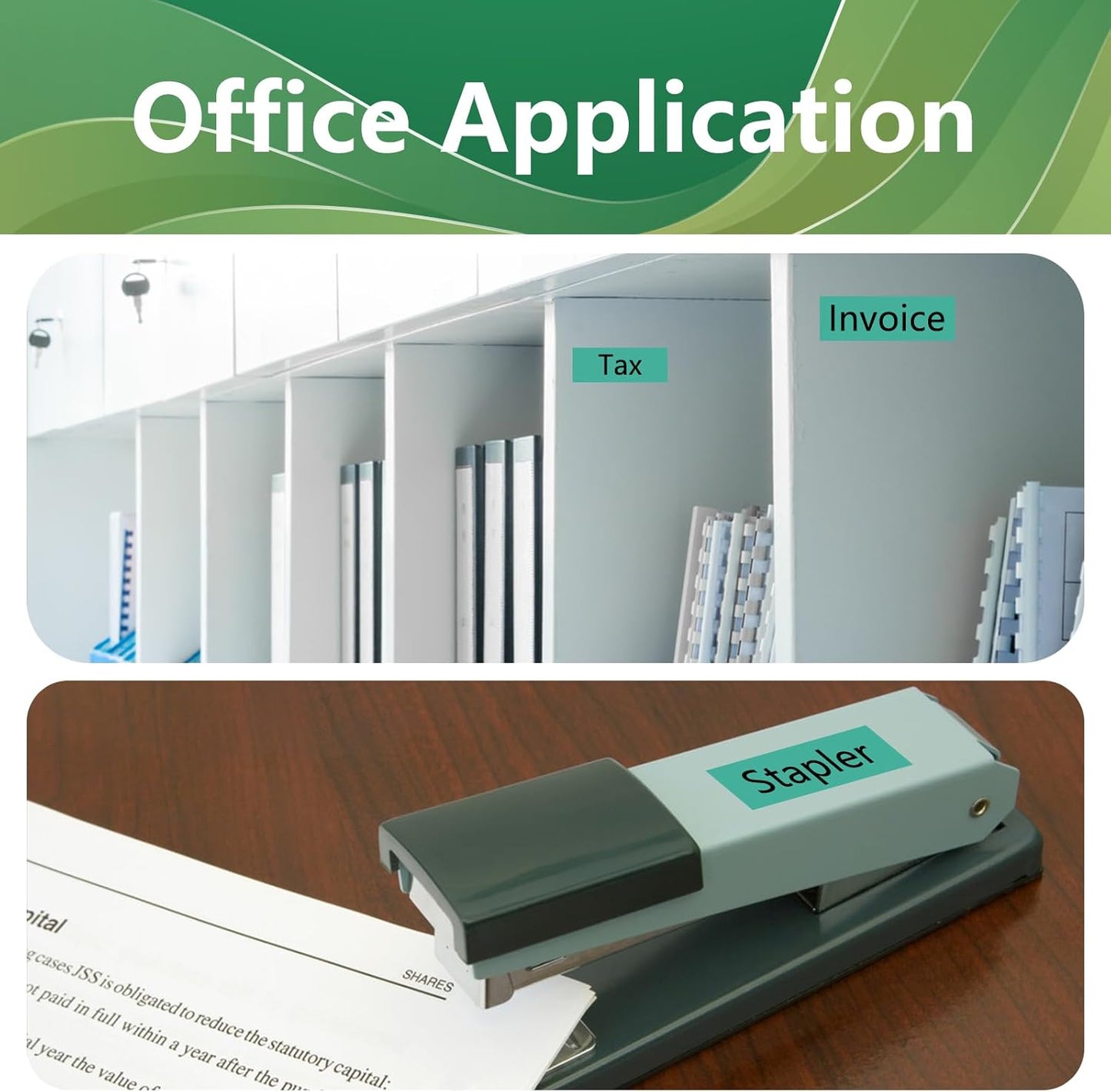 3-Pack TZe-731 Green TZe TZ Tape Compatible with Brother P Touch Label Maker Tape TZ-731 TZe731 TZ731 Label Tape 12mm 0.47 Laminated Black on Green for PTD210 PTD600 PTH110 PT1230 Cube