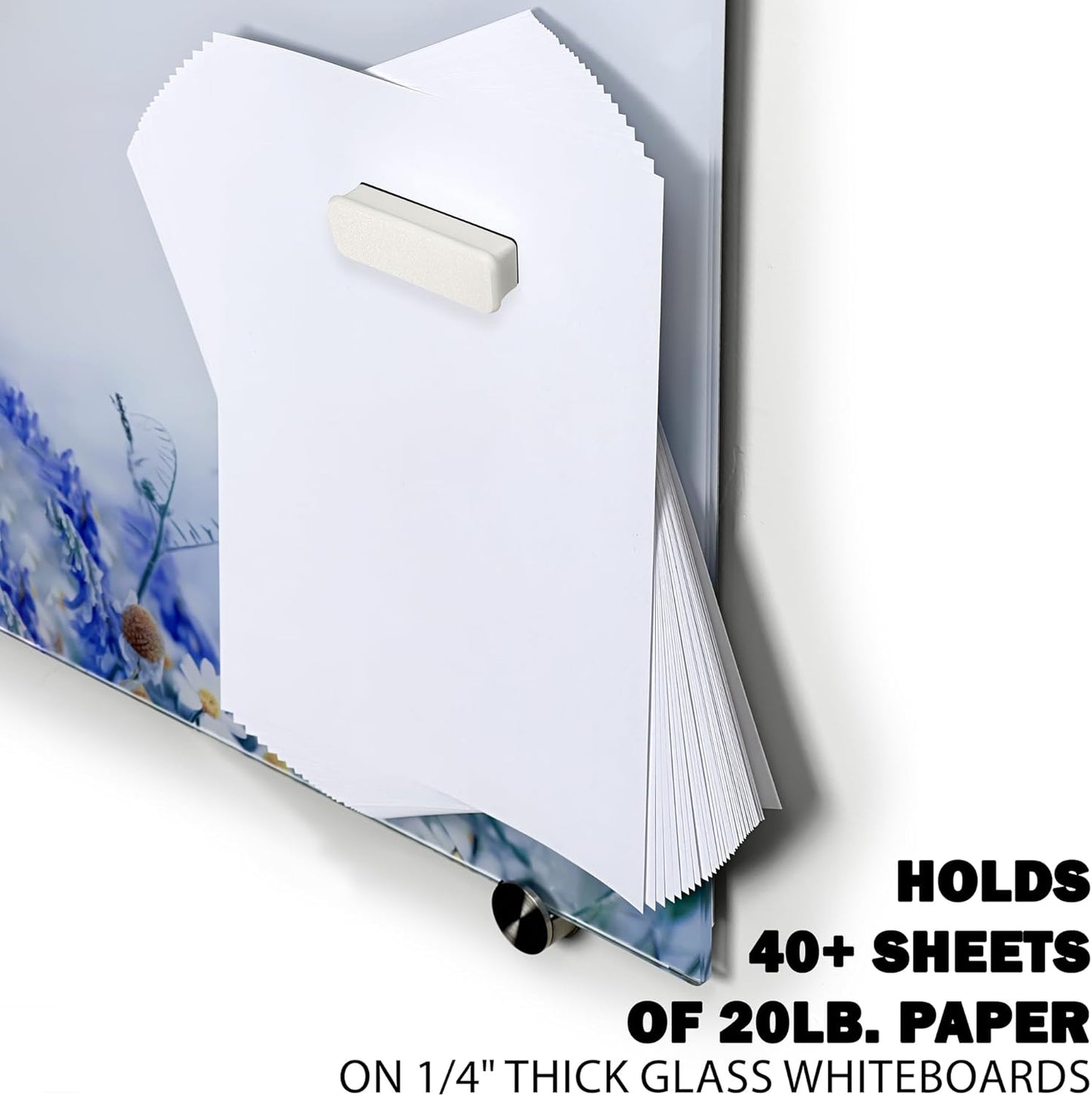 Glassboard Studio Mega Magnets - Neodymium - Heavy Duty, Colorful, Ergonomic, Ideal for Crafting, Quilting, and as Magnetic Knife Holders (4, Tangerine Orange Bar)