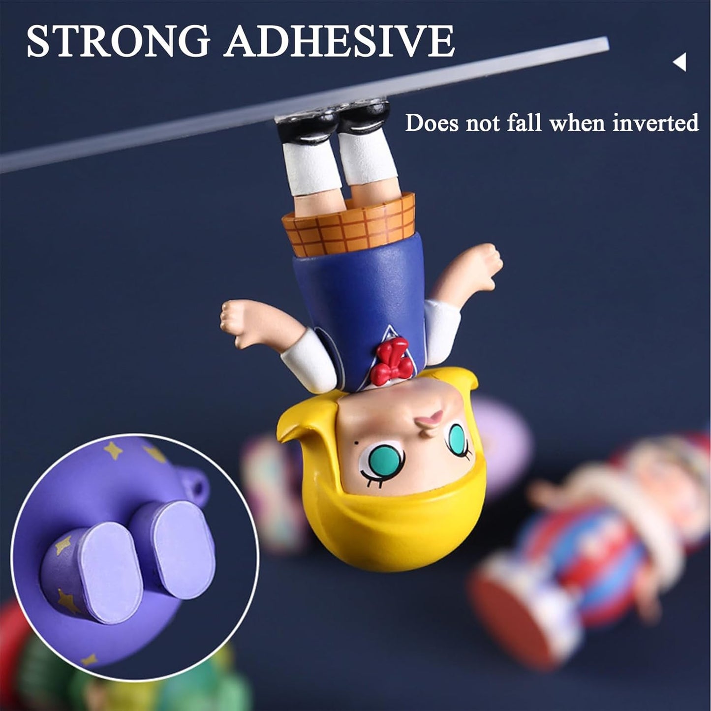 Adhesive Stick dots Two-Sided Sided Mounting Putty Stick Tack for Wall Hanging Crafts Balloons Festival Party Decorations,Clean Removable(0.39"*0.39"-600)