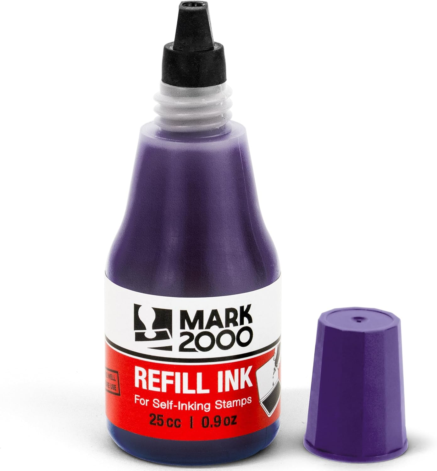 Self-Inking Refill Ink - Purple - 25cc (0.9oz)