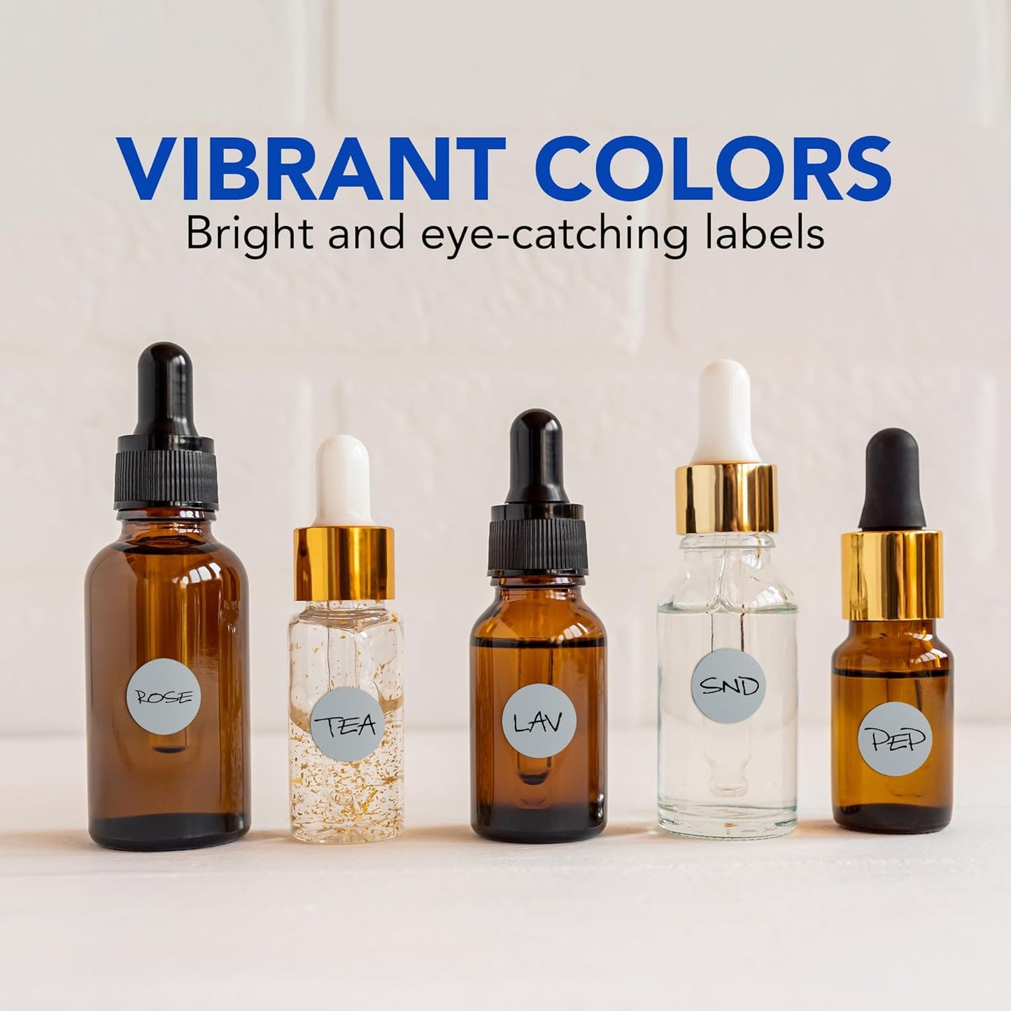 Perco Grey 1/2-Inch Round Circle Dot Sticker Labels with Easy Peel Perforation - 3,000 Labels per Roll - Strong Adhesion, Vibrant Colors for Organizing, Crafting & More - Made in USA