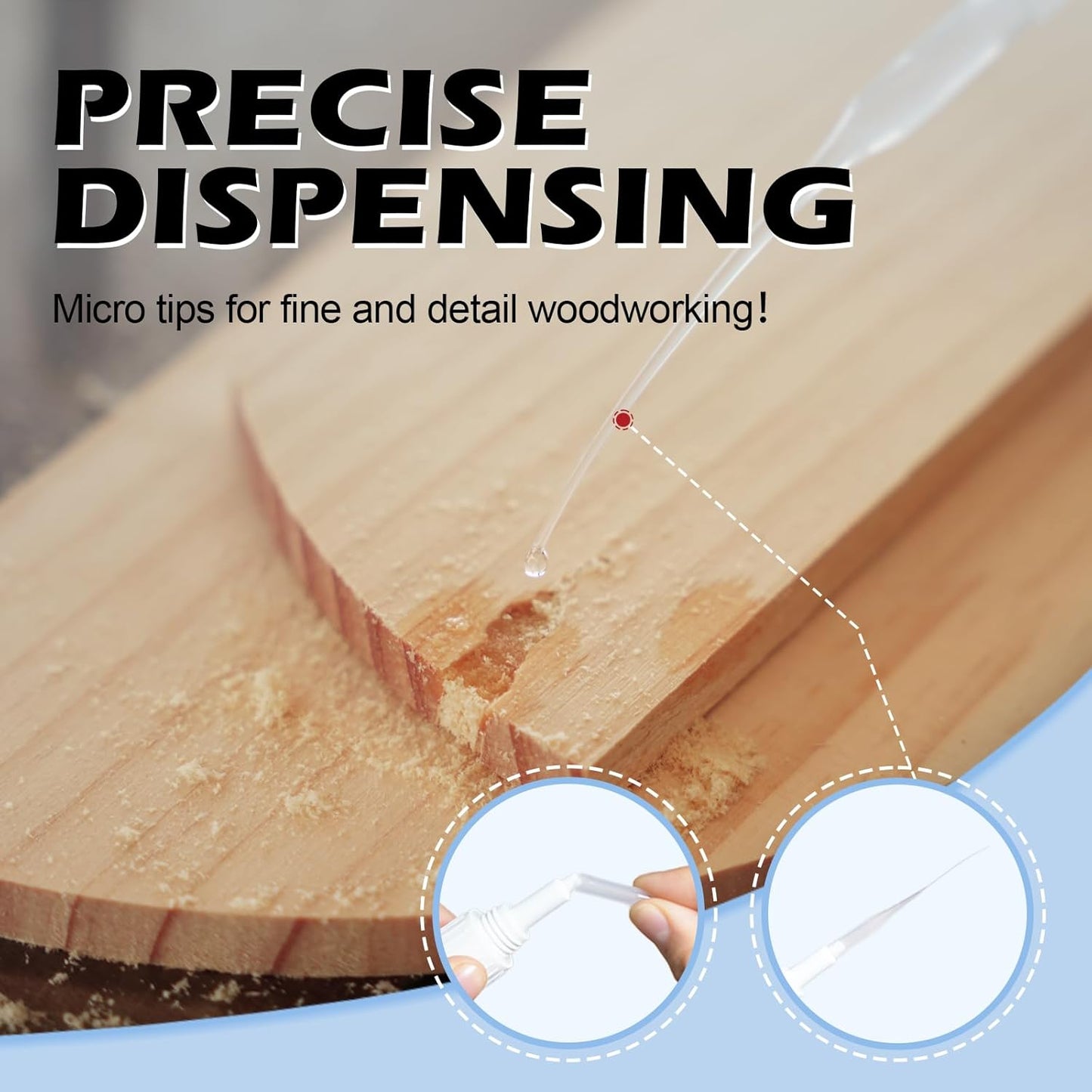 Professional Grade Cyanoacrylate Super Glue, Super Thin Viscosity CA Glue for Woodworking, 4 oz. Value Pack - Instant Adhesive for Woodturning, Pen Turning, Finish & Hobby