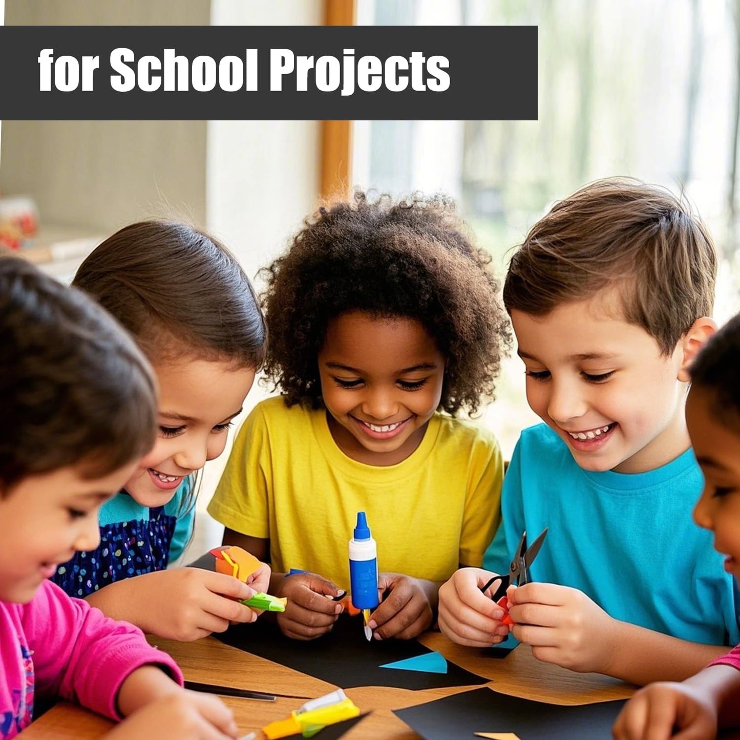 30 Pack A3 Black Poster Board, 300 GSM, 16.5 x 11.7 Inches, DIY projects, presentations, school projects, event decorations, Not for Printer