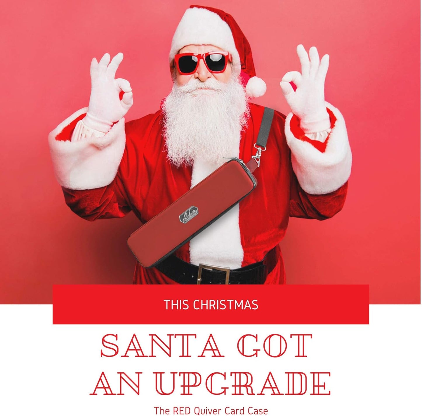 Quiver Time 's Red Card Case, Perfect for MTG Deck, Premium Storage Box, for Trading Cards, and Playing Card Storage, Ideal for Carrying Magic The Gathering and Game TCG Enthusiasts Recommended