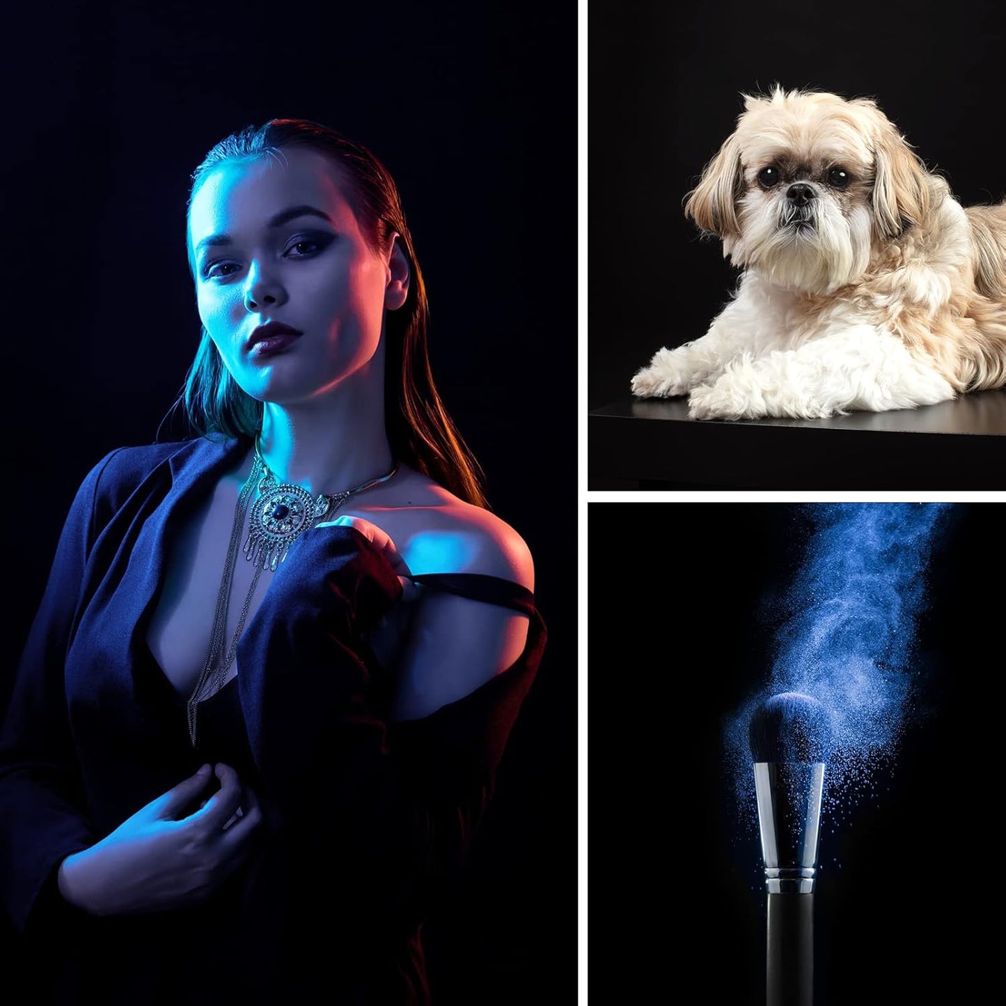 10X12ft Black Backdrop, LCUIRC Photo Backdrop Curtain Polyester Background for Portraits Pet Photoshoot and Birthday Party Halloween Decoration