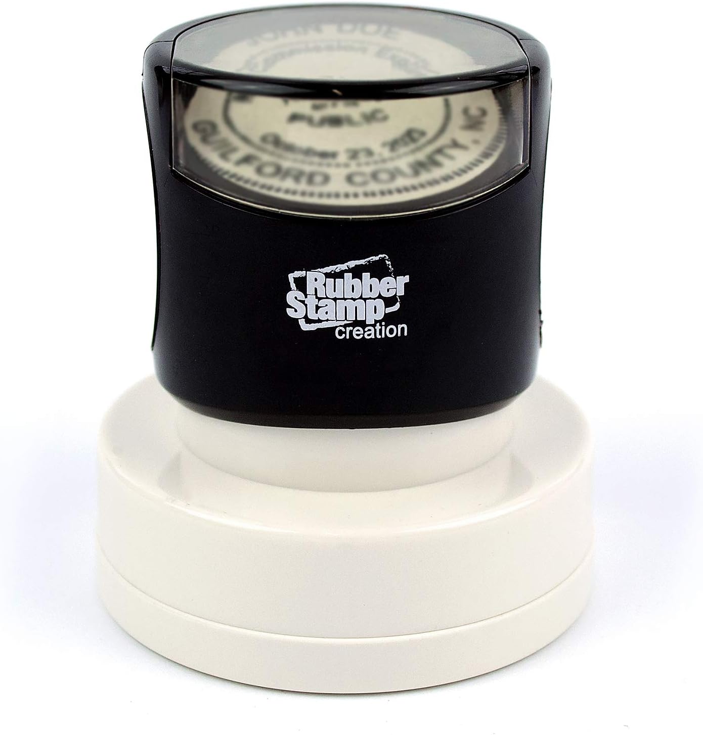 MaxMark Round Notary Pre-Inked Stamp for State of Kentucky