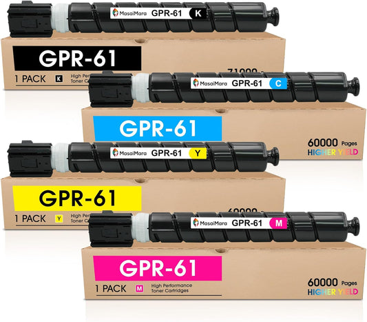 MasaiMara GPR-61 GPR61 High Yield Toner Cartridge Replacement for Canon ImageRUNNER Advance DX C5840 C5840i C5850 C5850i C5860 C5860i C5870 C5870i Printers