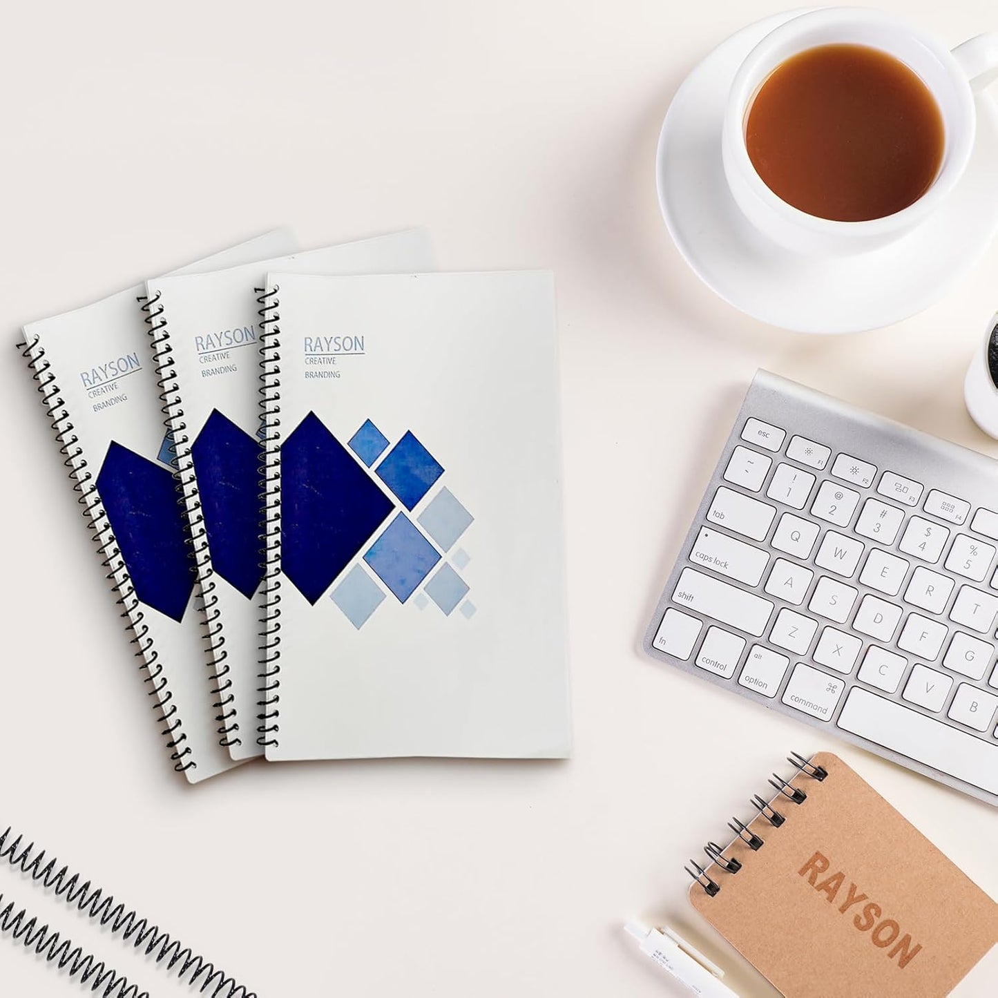 Rayson Plastic Spiral Binding Coil, Mixed Sizes (5/16", 3/8", 1/2", 5/8", 3/4") 4:1 Pitch Black Coil Binding Spines for Business and Educational Purposes, Pack of 125