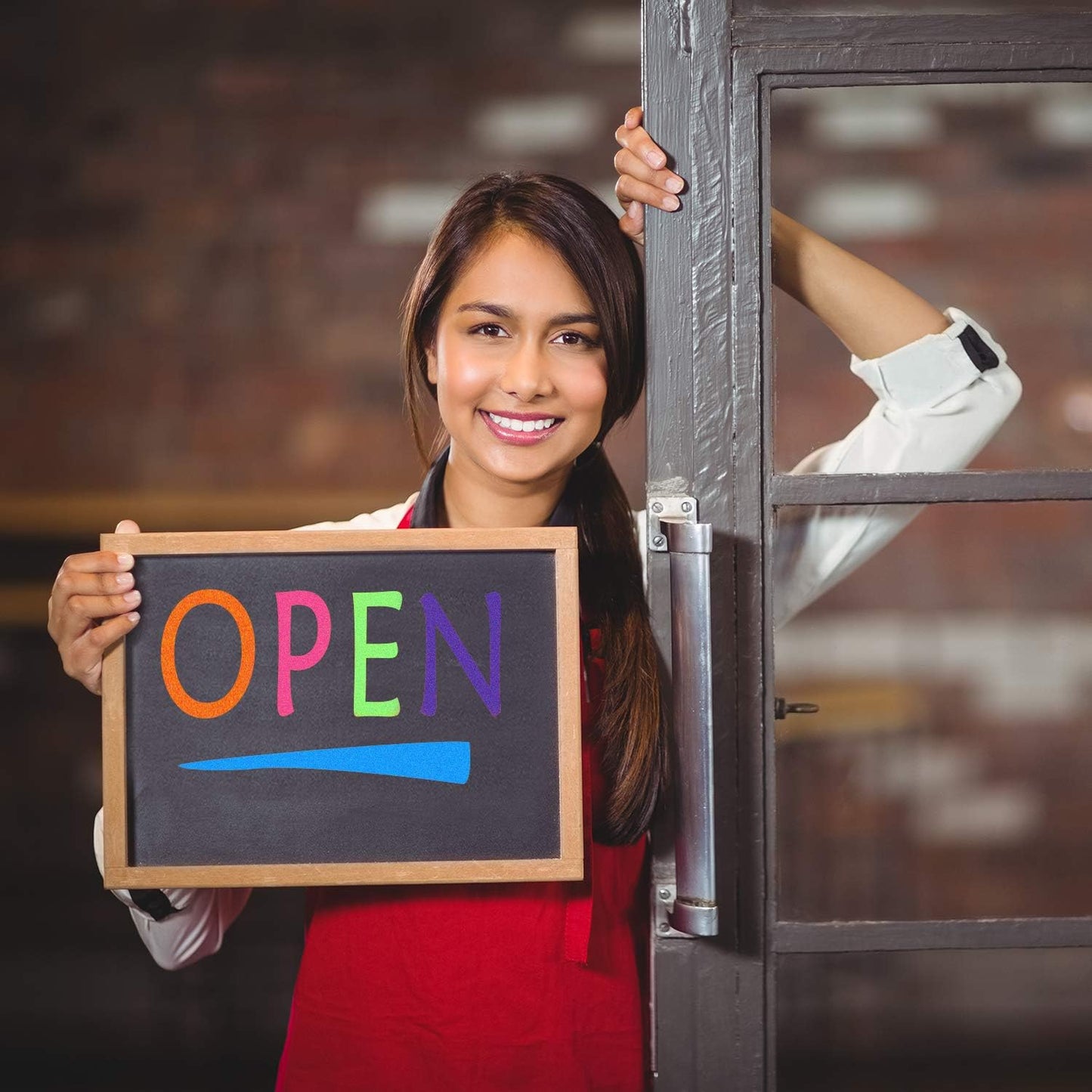 Outus 24 Pieces Neon Markers for Light up LED Board Dual Sided Neon Pens Christmas Stocking Stuffers Colorful Marker Pens Art Supplies for Create Doodle Write Draw Art Crafts