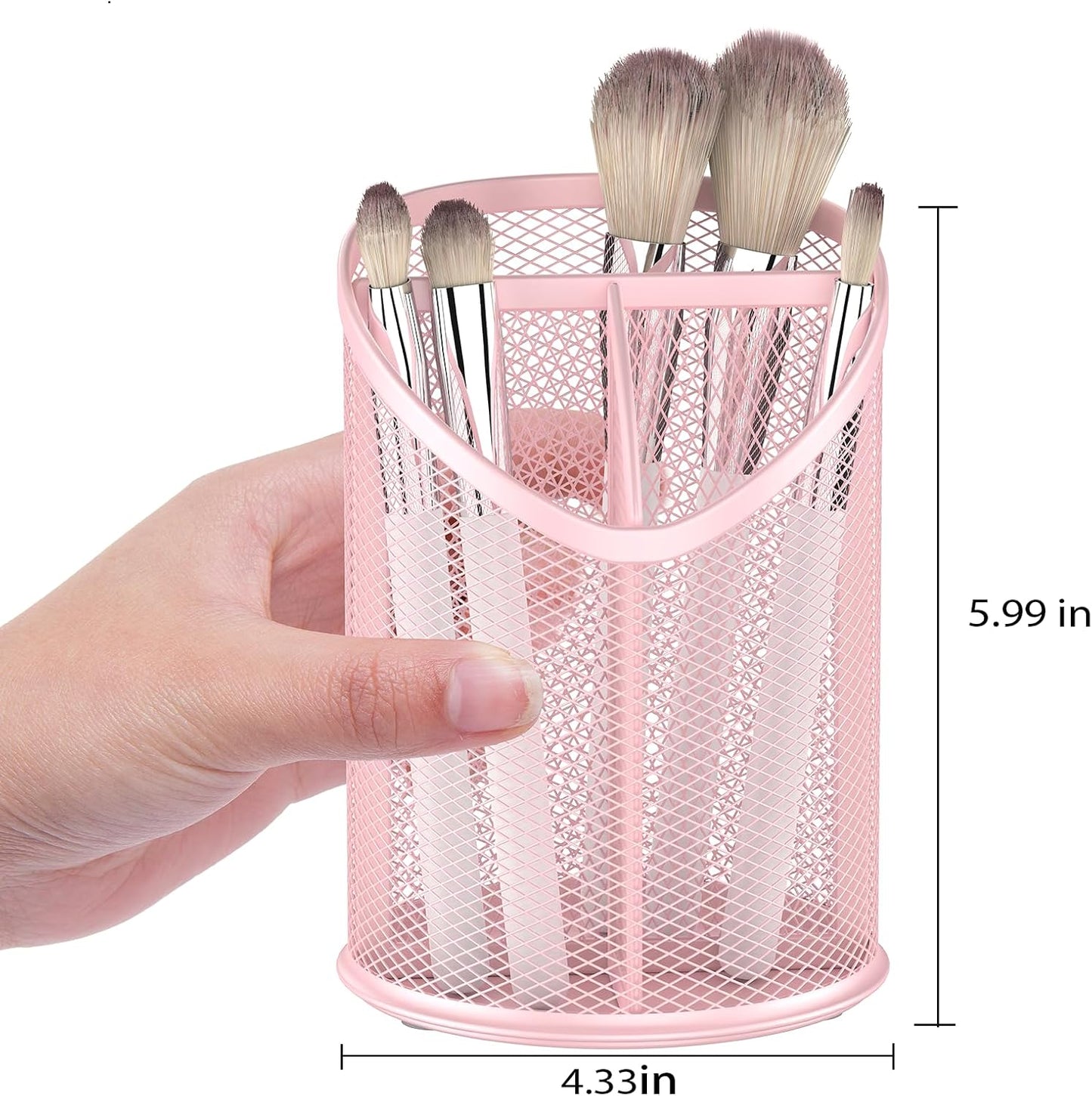 2 Pack Pen Holder Pen Organizer (Pink)