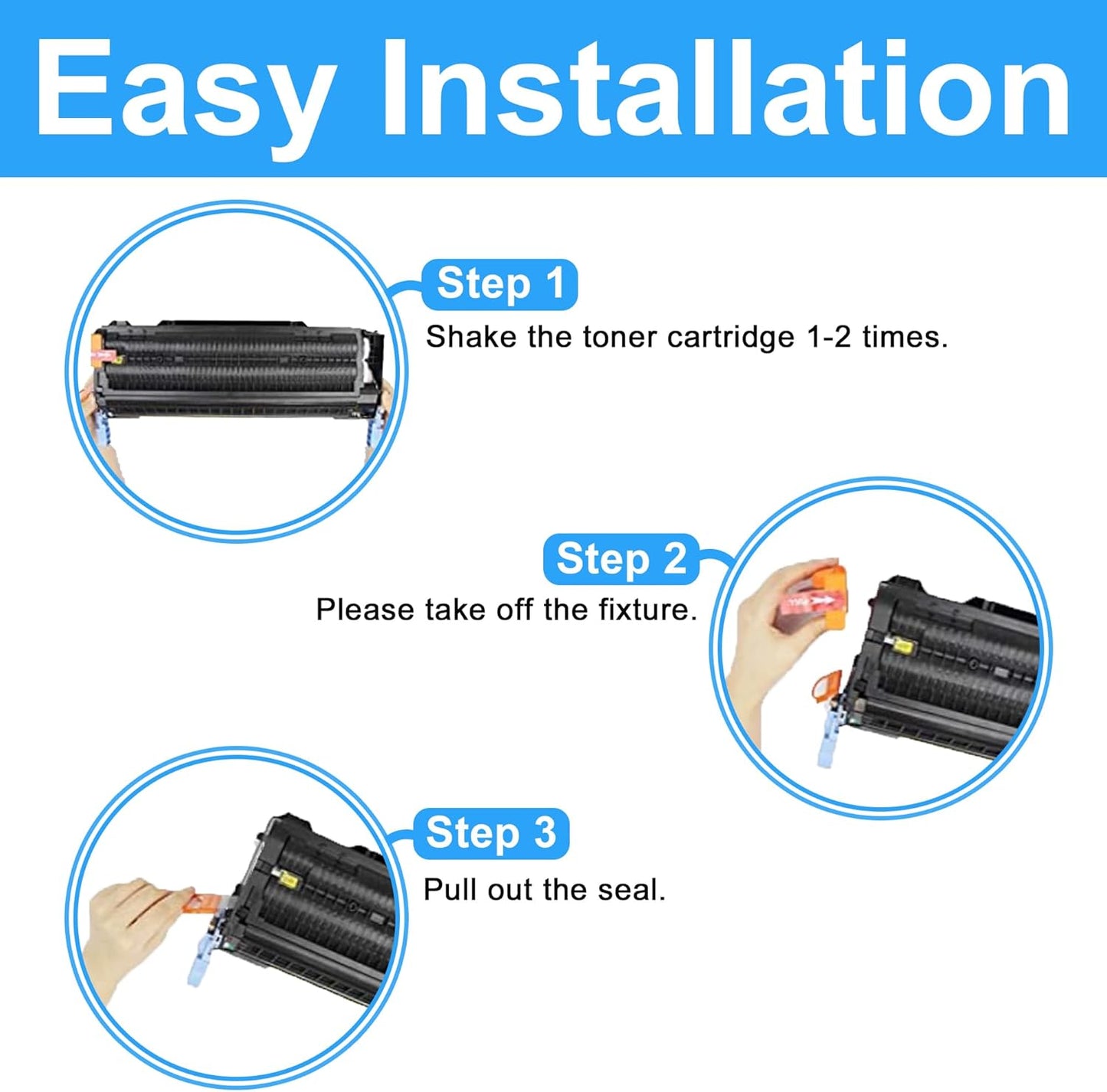 LCL Remanufactured Toner Cartridge Replacement for HP 645A C9730A 5500 5500n 5500dn 5500dtn 5500hdn 5550 5550n 5550dn 5550dtn 5550hdn (1-Pack Black)