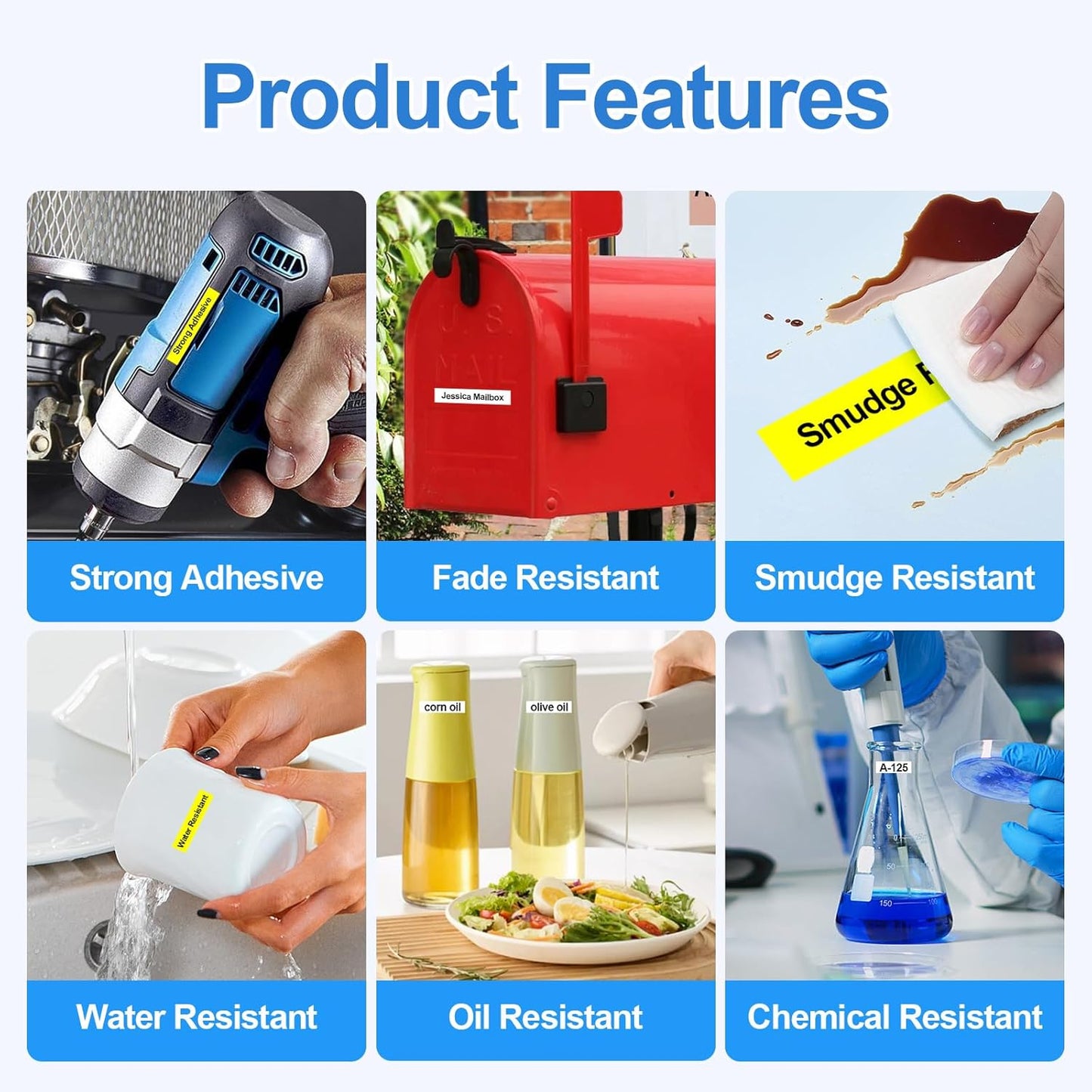 Label Orison TZe-131 Tze Tapes Compatible with Brother P-Touch Label Tape Clear, for Brother Label Maker Tape T-D210 PT-H100 PT-1880, Black on Clear, 1/2''(12mm) x 26.2'(8m), 5PK