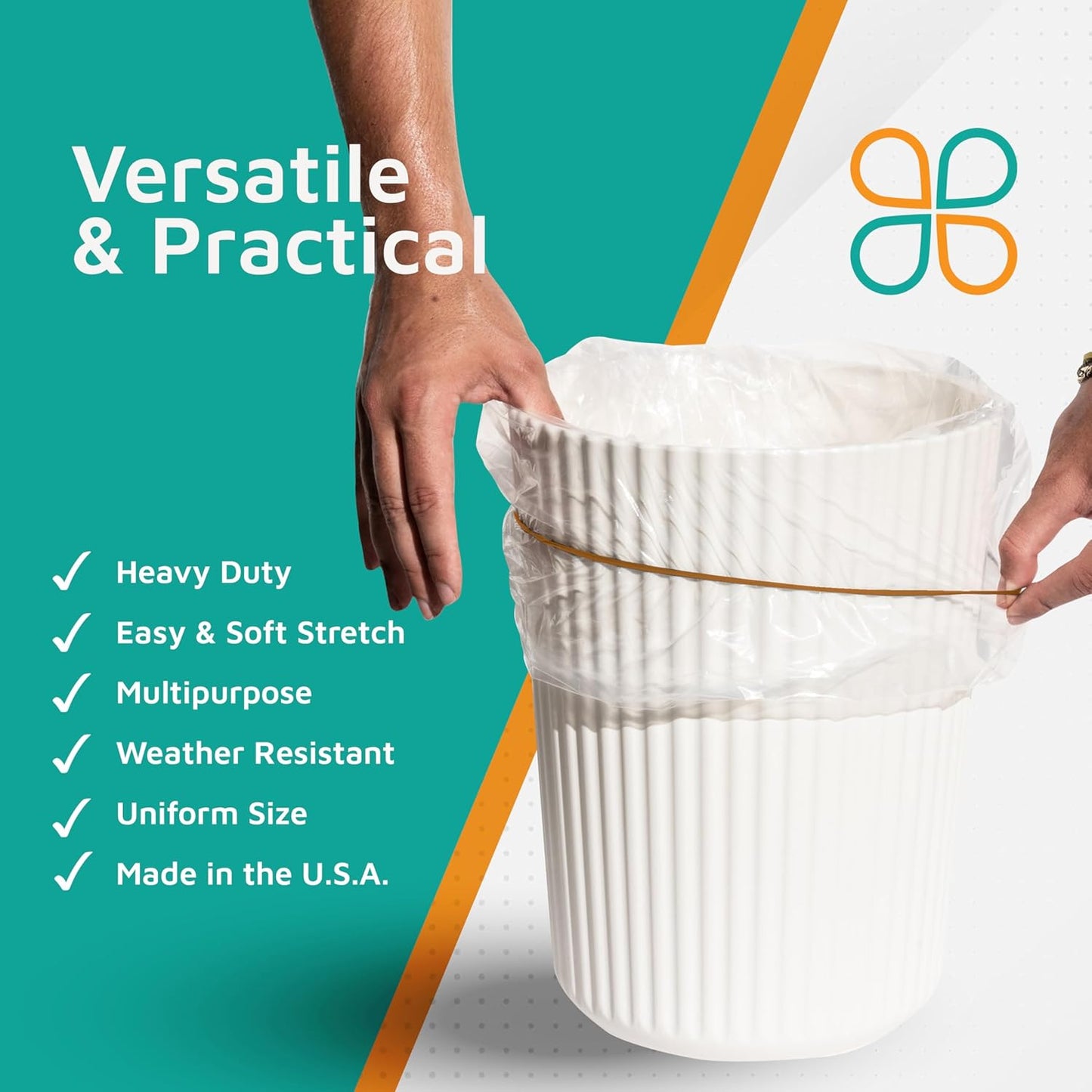 Plastic Mill Rubber Bands Thick Size #33 | Natural Durable RubberBands 100 Count /pack | 3 1/2 x 1/8" Multi-Purpose Band | Elastics large Long Rubber for Office Supply, File Folders, box, Books, gifts, Notebook|